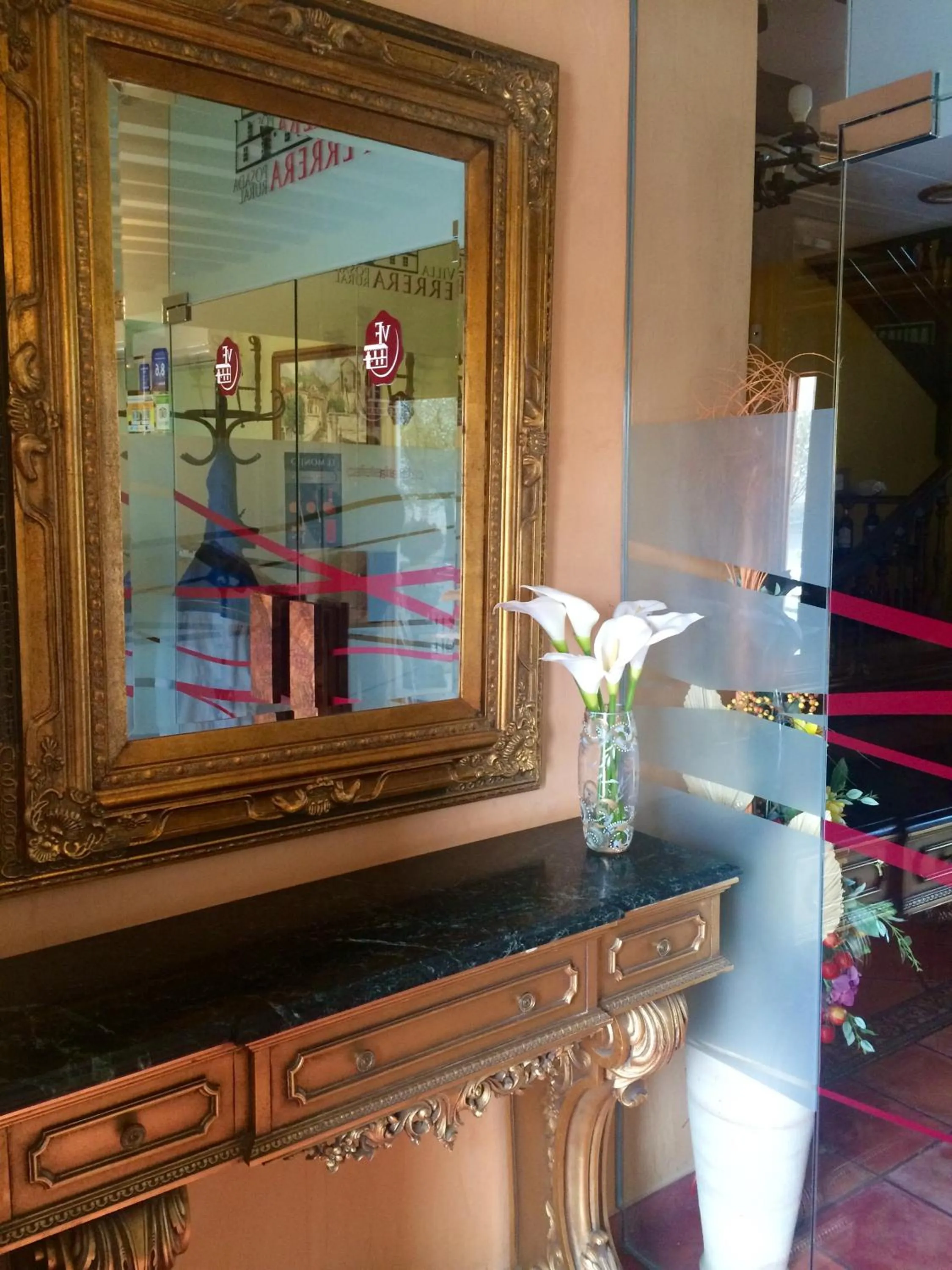 Lobby or reception in Villa Ferrera Posada Rural