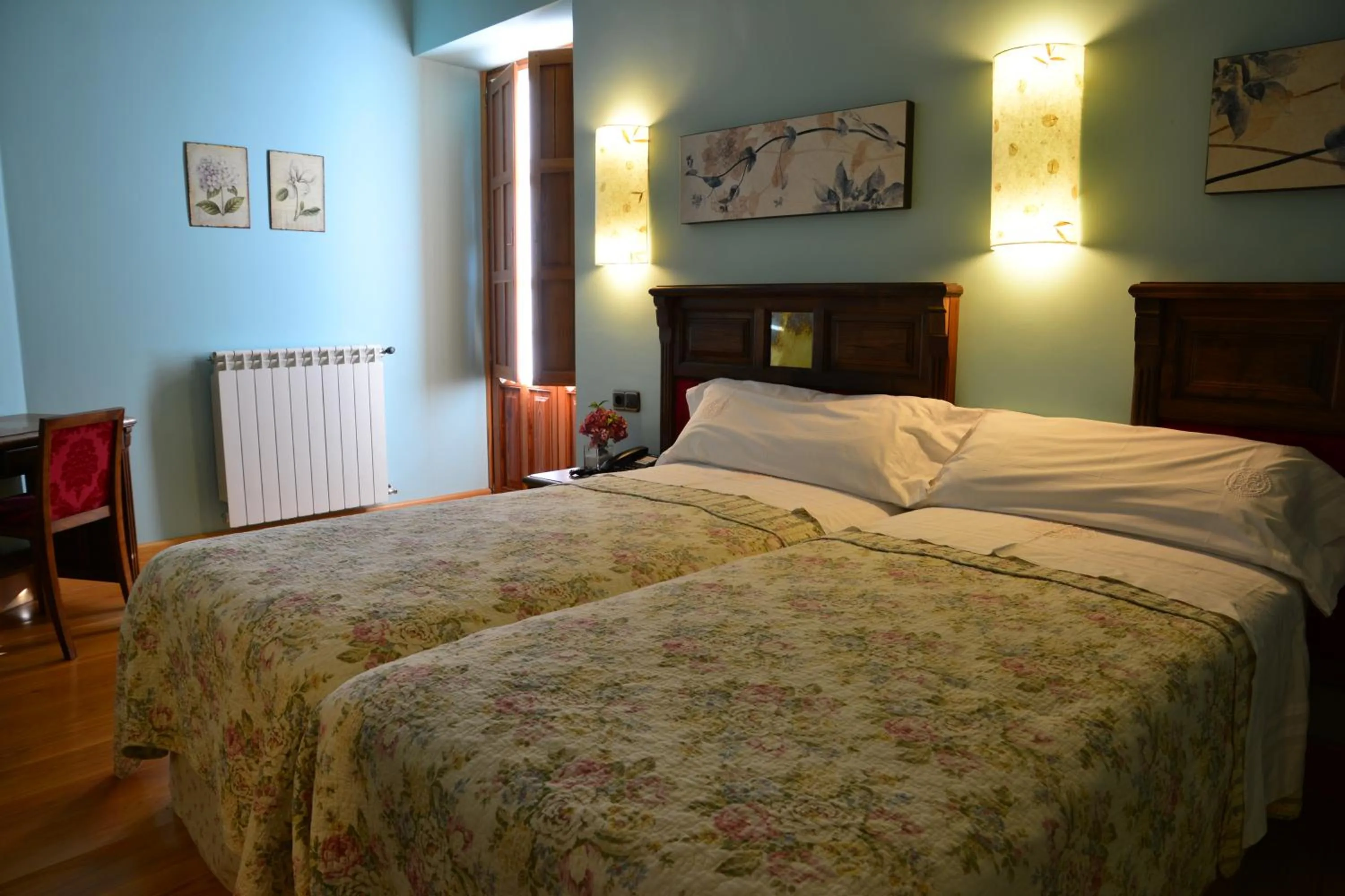 Bed in Villa Ferrera Posada Rural