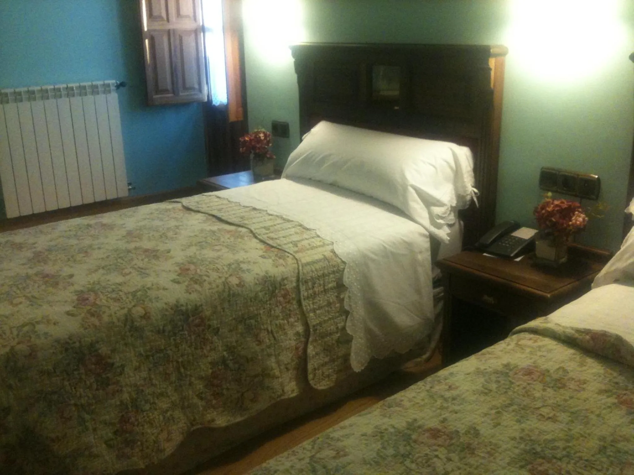 Bed in Villa Ferrera Posada Rural