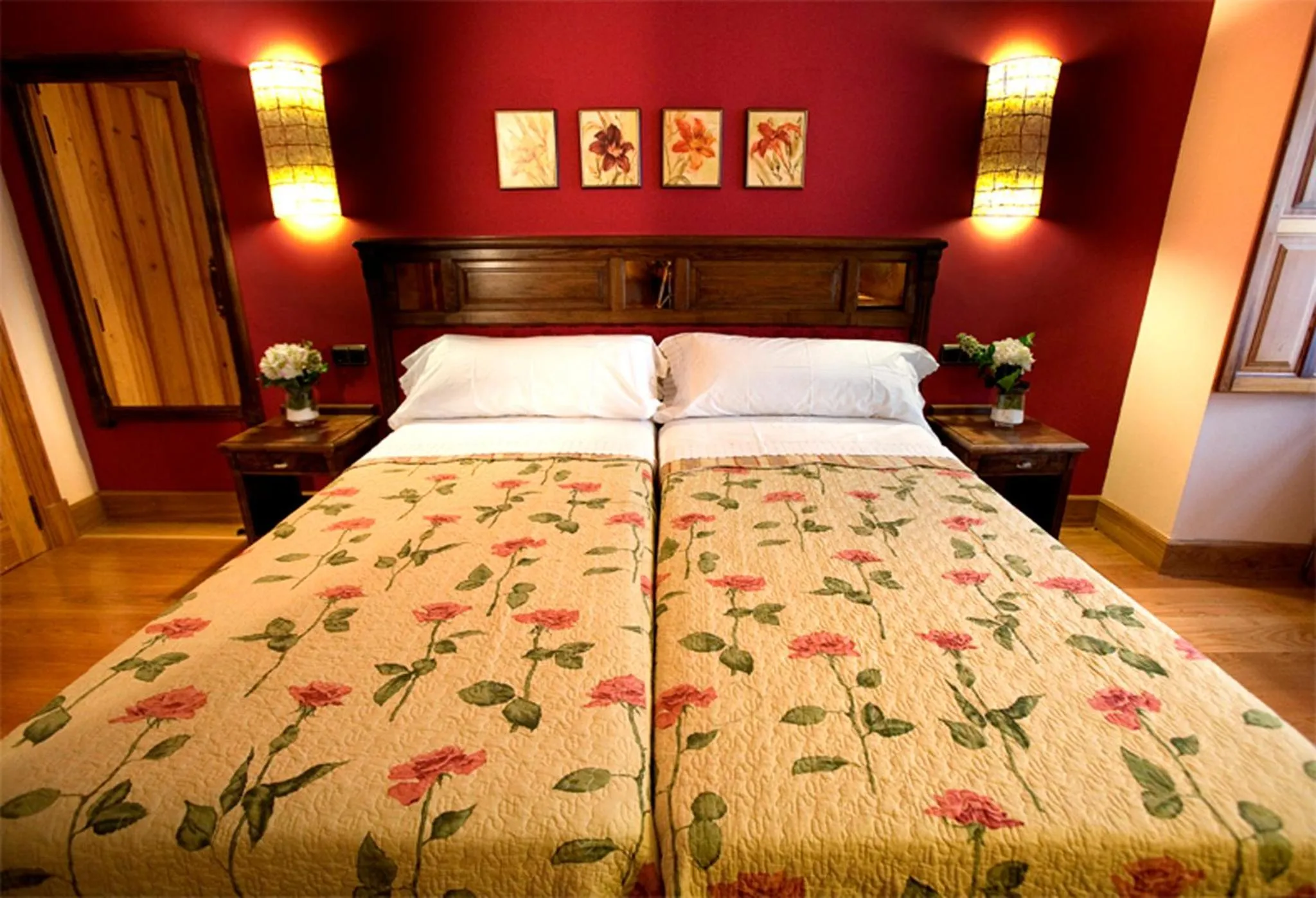 Bedroom, Bed in Villa Ferrera Posada Rural