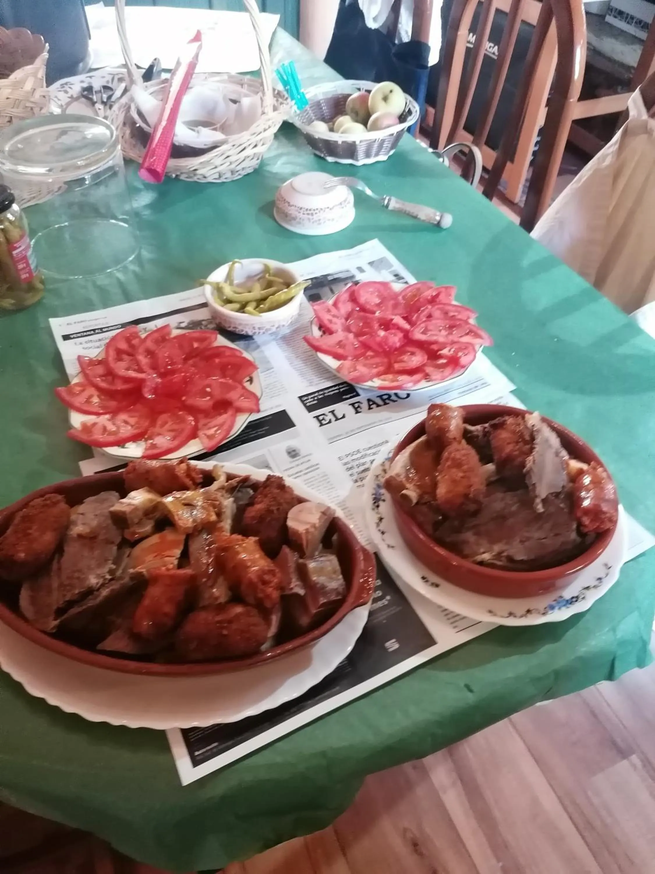 Restaurant/places to eat in Hostería Casa Flor