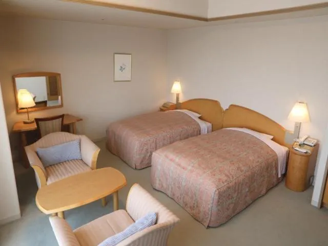 Bed in Plaza Inn Mizusawa