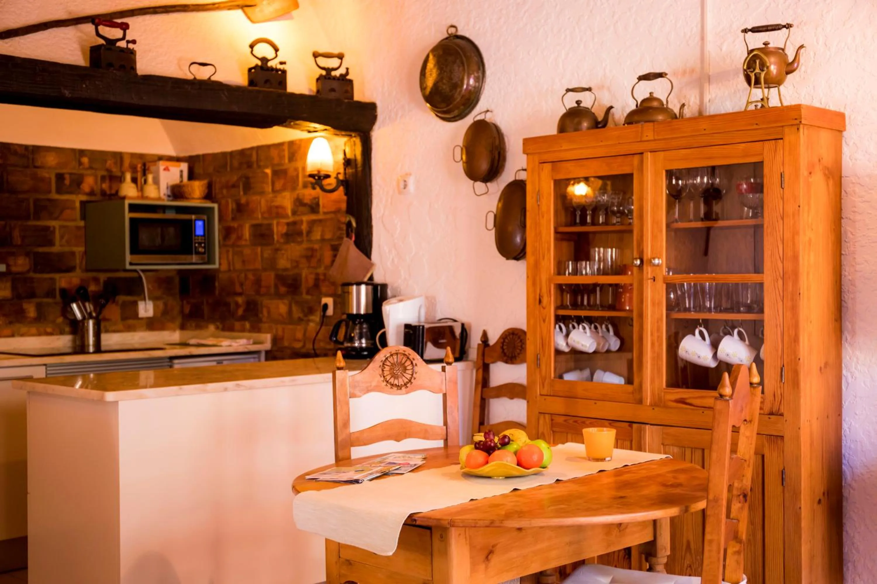 Kitchen or kitchenette in Casa da Montanha