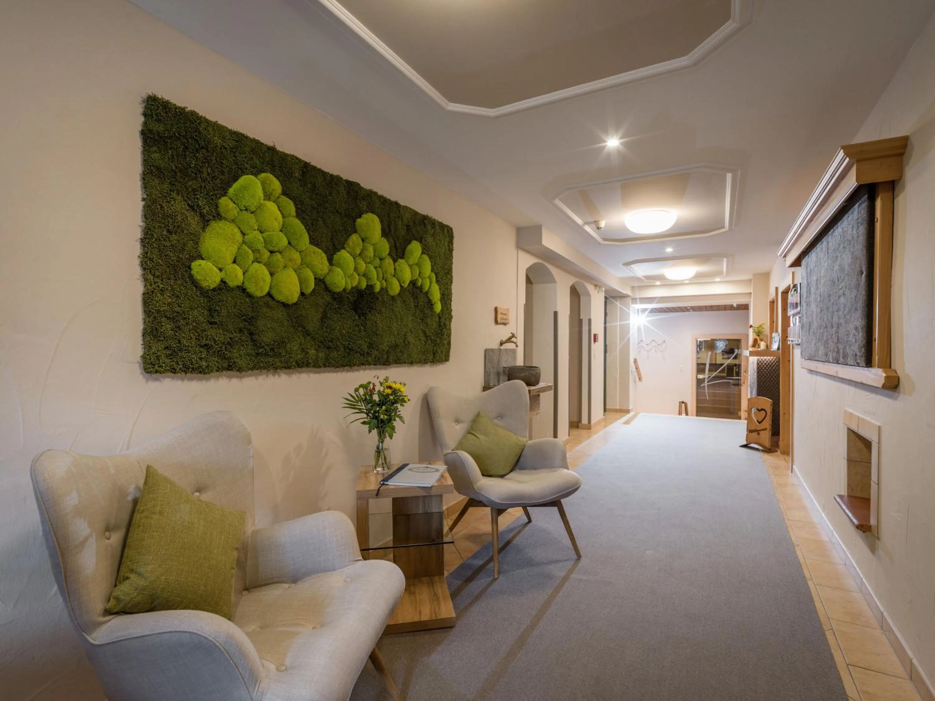 Lobby or reception in Hotel Kössler