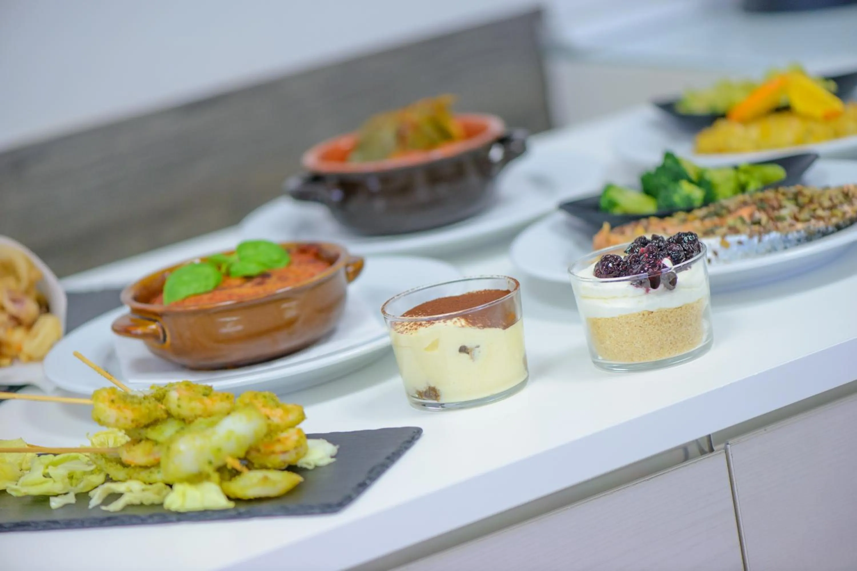 Buffet breakfast in Hotel San Marino