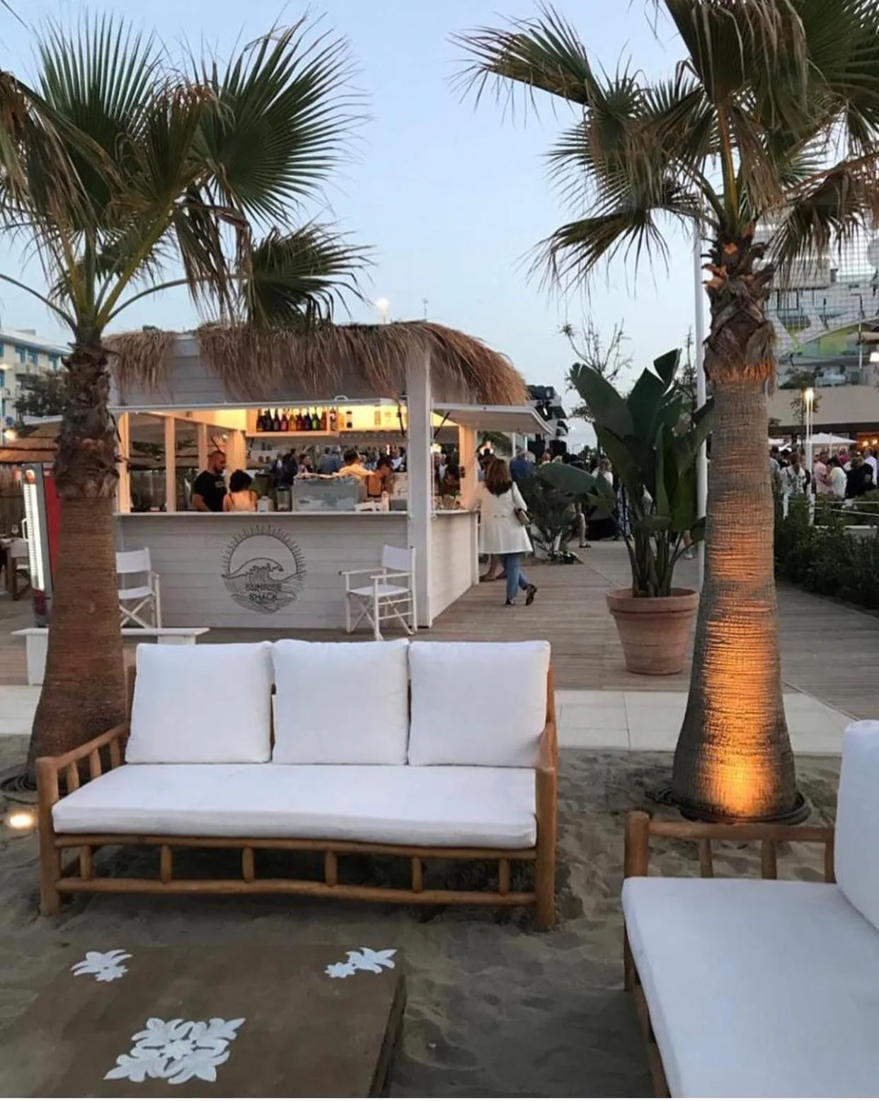 Beach in Hotel San Marino