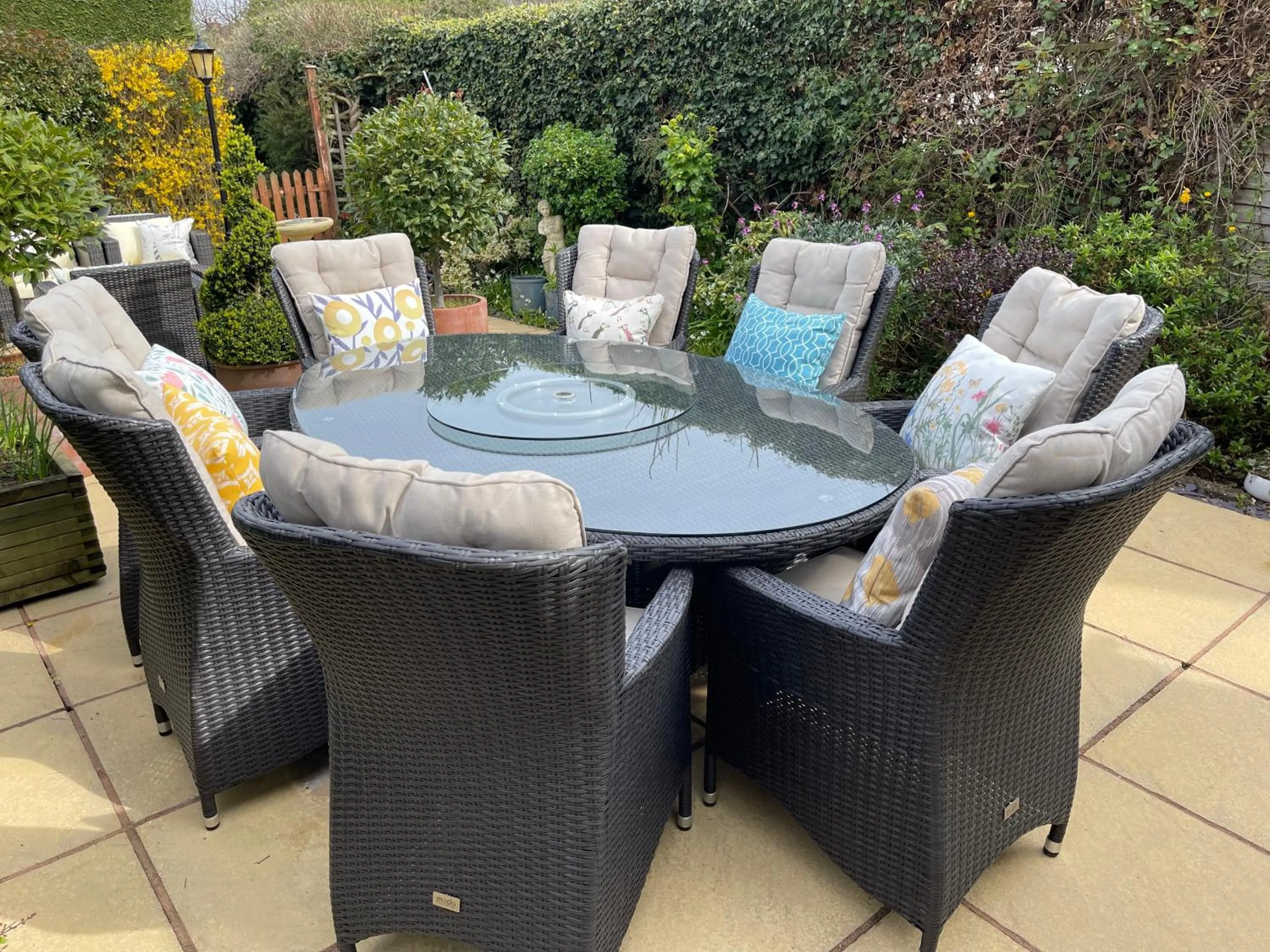 Garden in Myrtle Cottage B&B