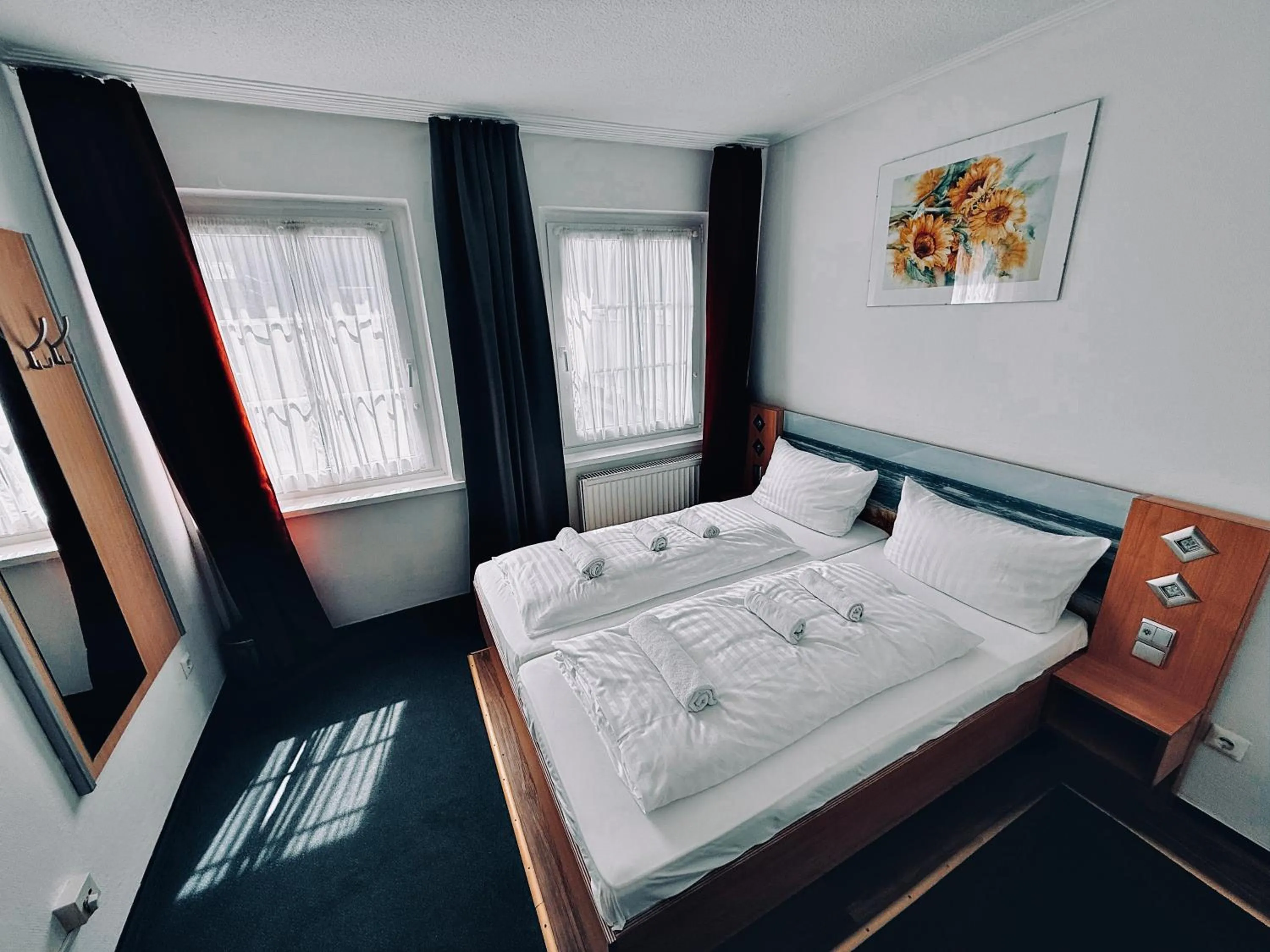 Bed in Hotel Granitz