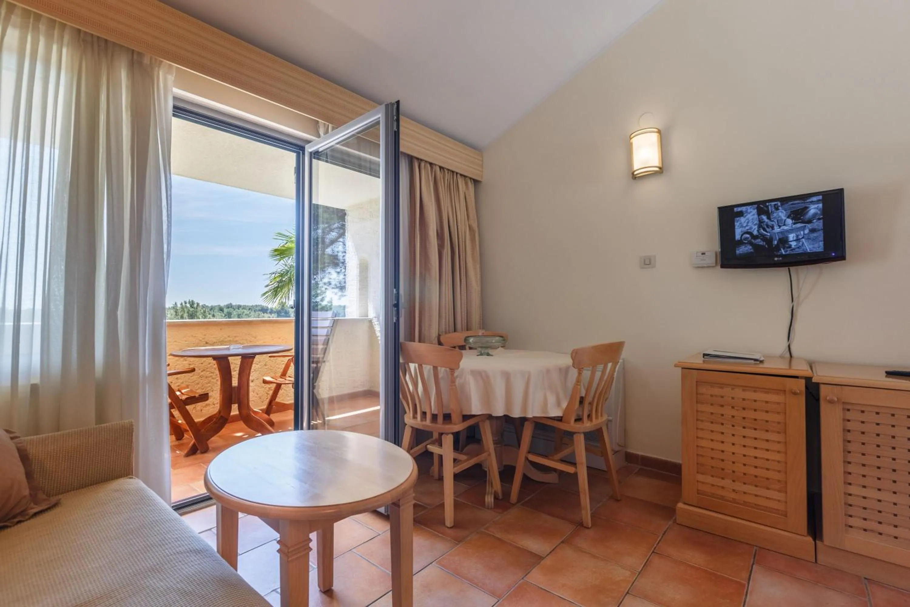 Balcony/Terrace in Apartments Bellevue Plava Laguna