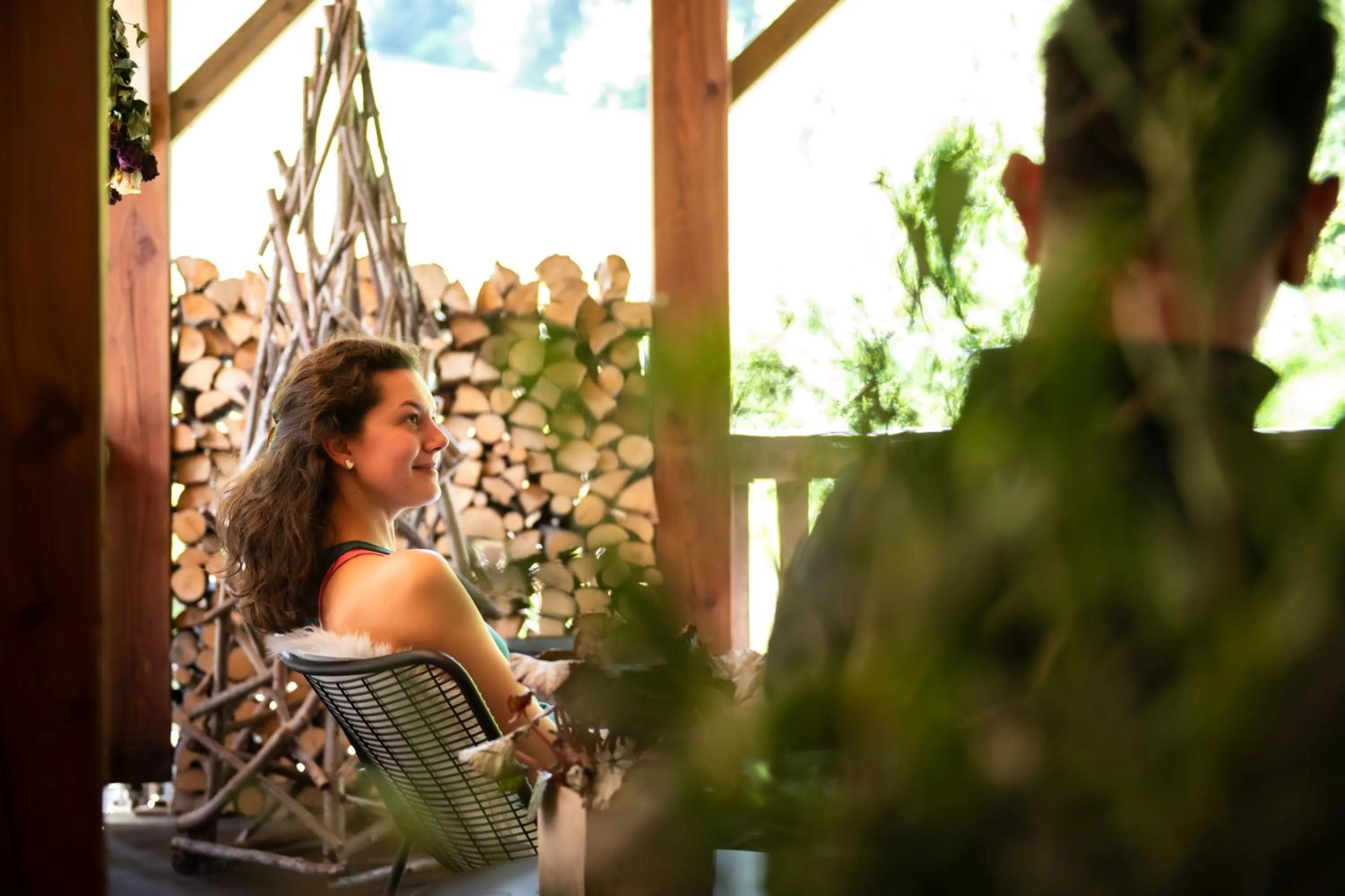 Balcony/Terrace in Appartamenti Lembondel - Ledro