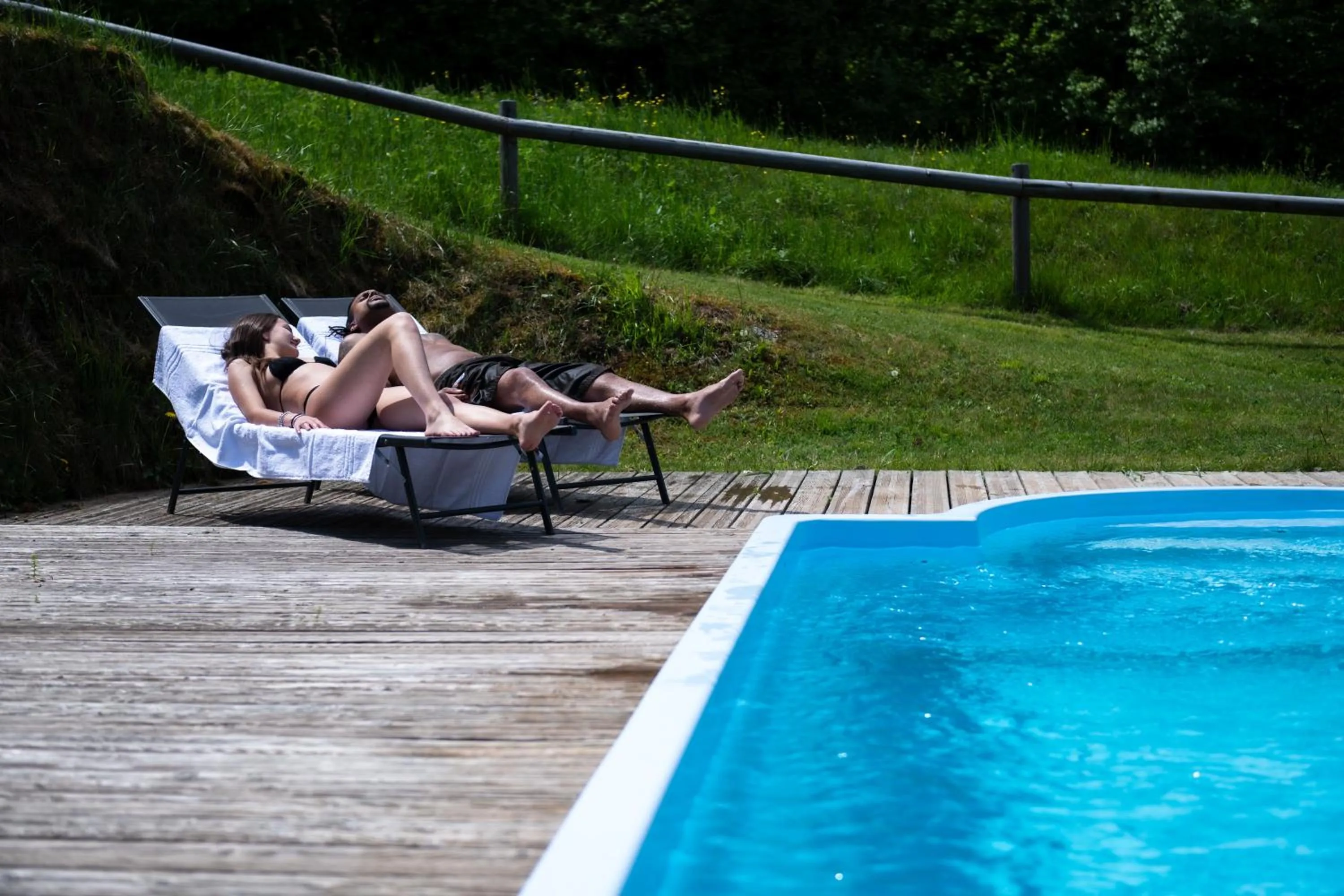 Swimming pool in Appartamenti Lembondel - Ledro