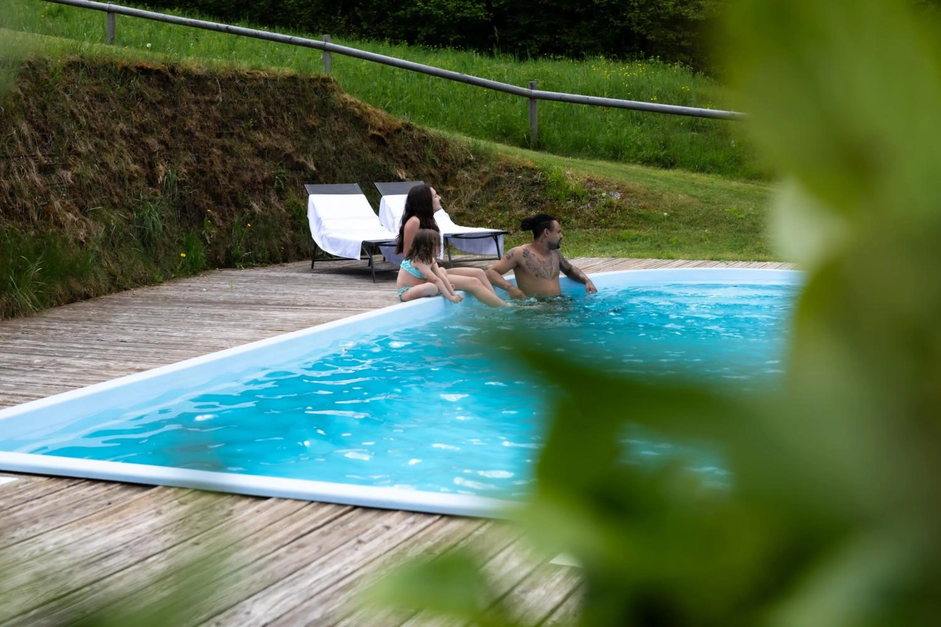Swimming pool in Appartamenti Lembondel - Ledro