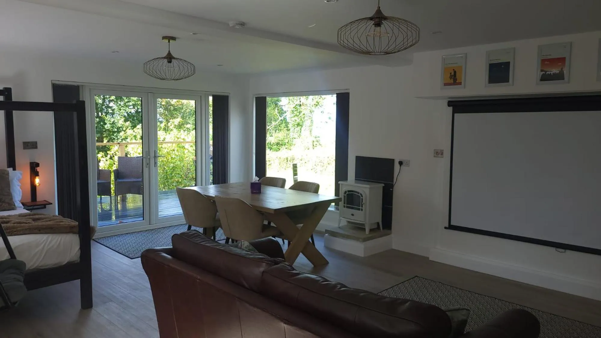 Seating area in Willowbank House