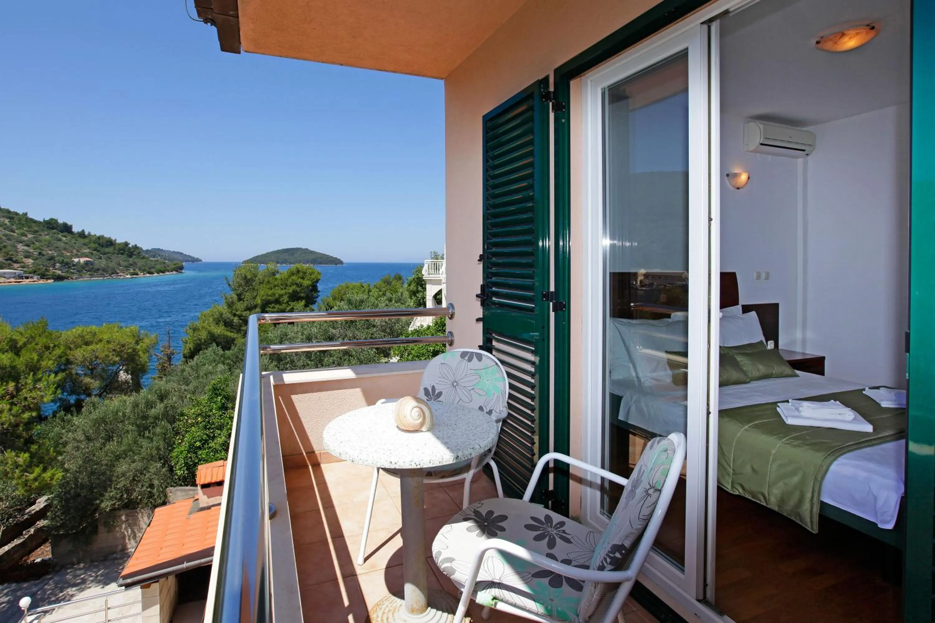 Natural landscape in Apartments Vala