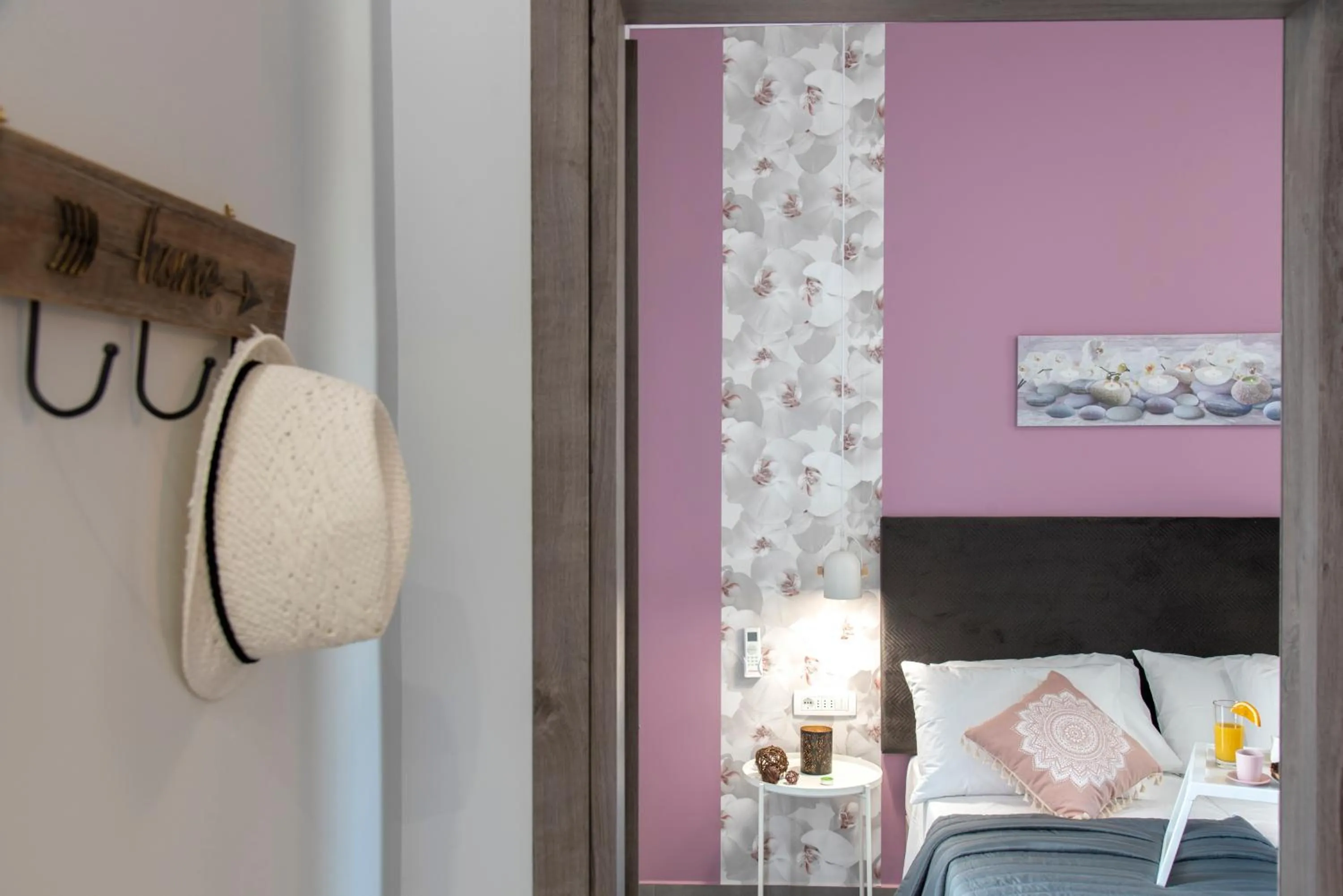 Bedroom, Bed in Chania Design Suites