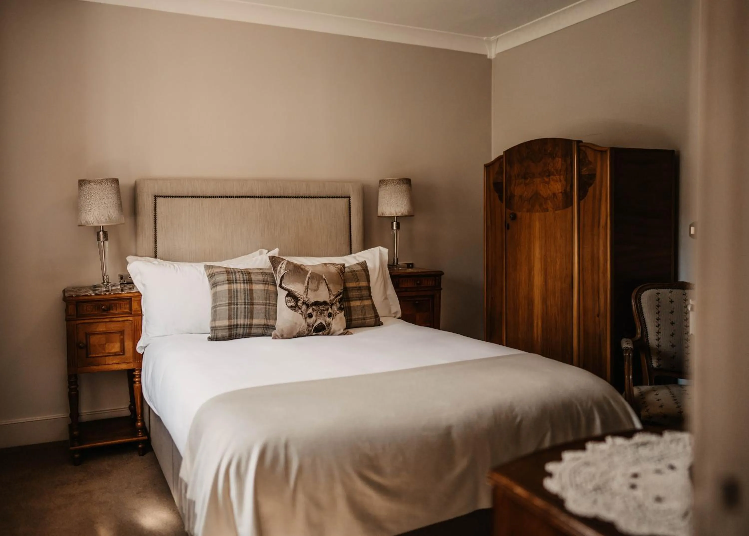 Bed in Shieldaig Lodge Hotel