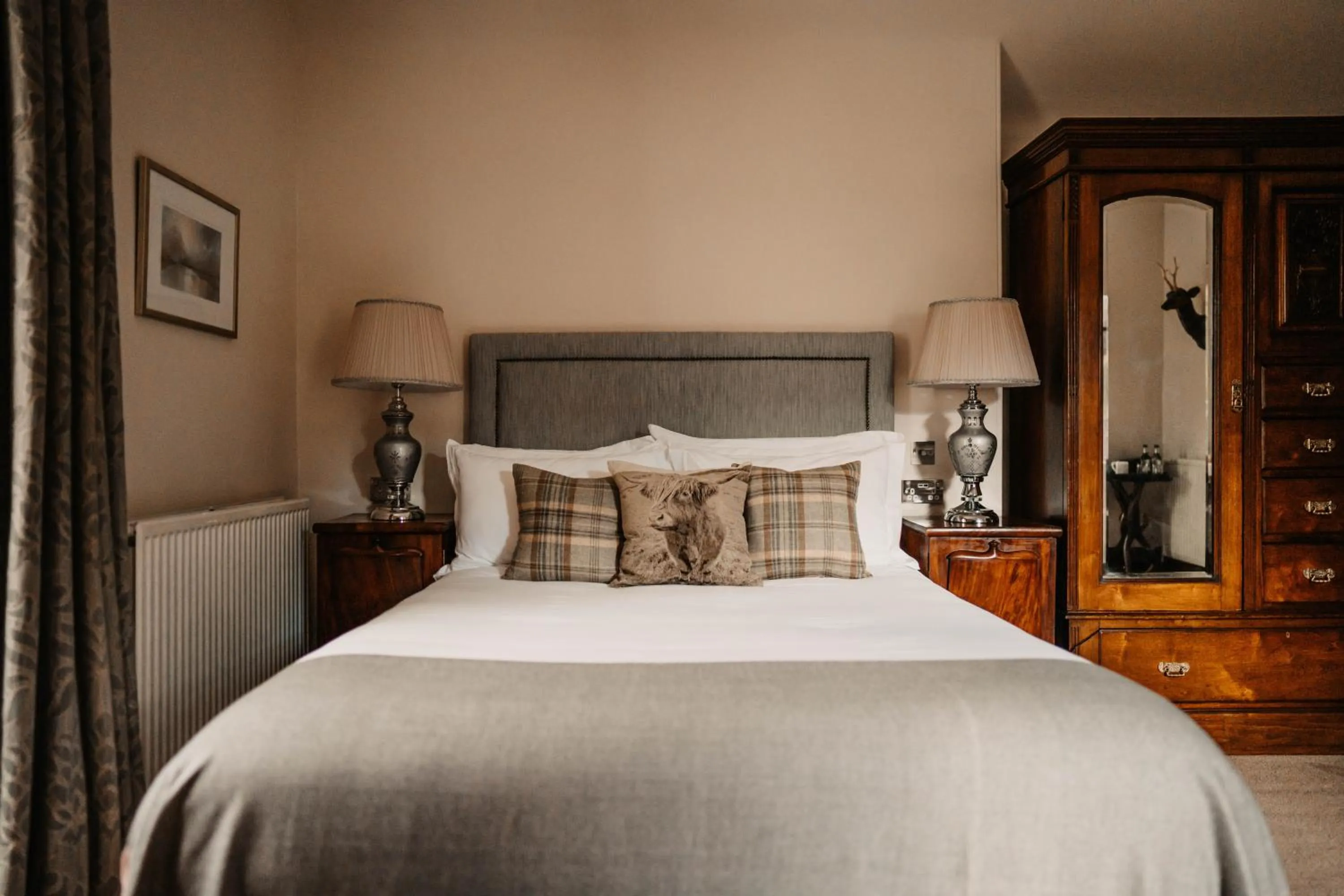 Bed in Shieldaig Lodge Hotel