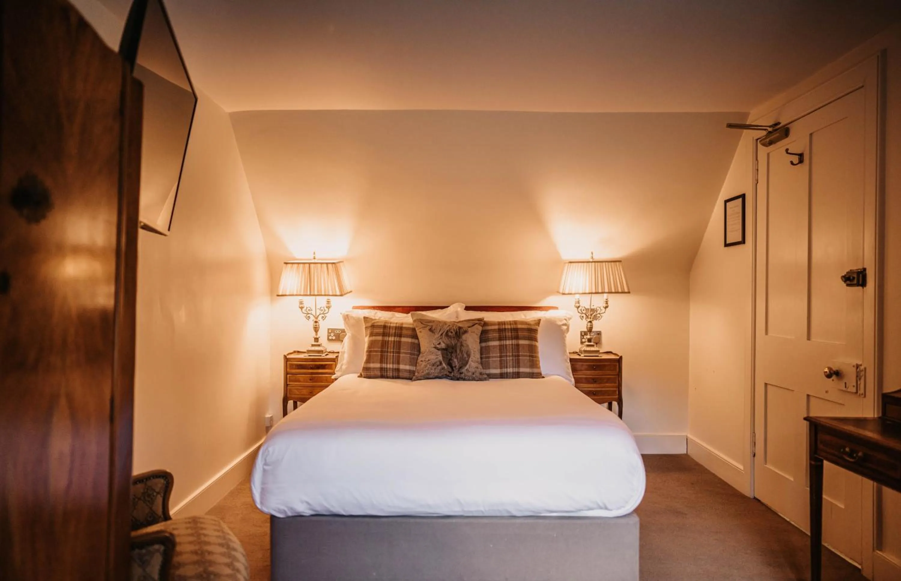 Bed in Shieldaig Lodge Hotel