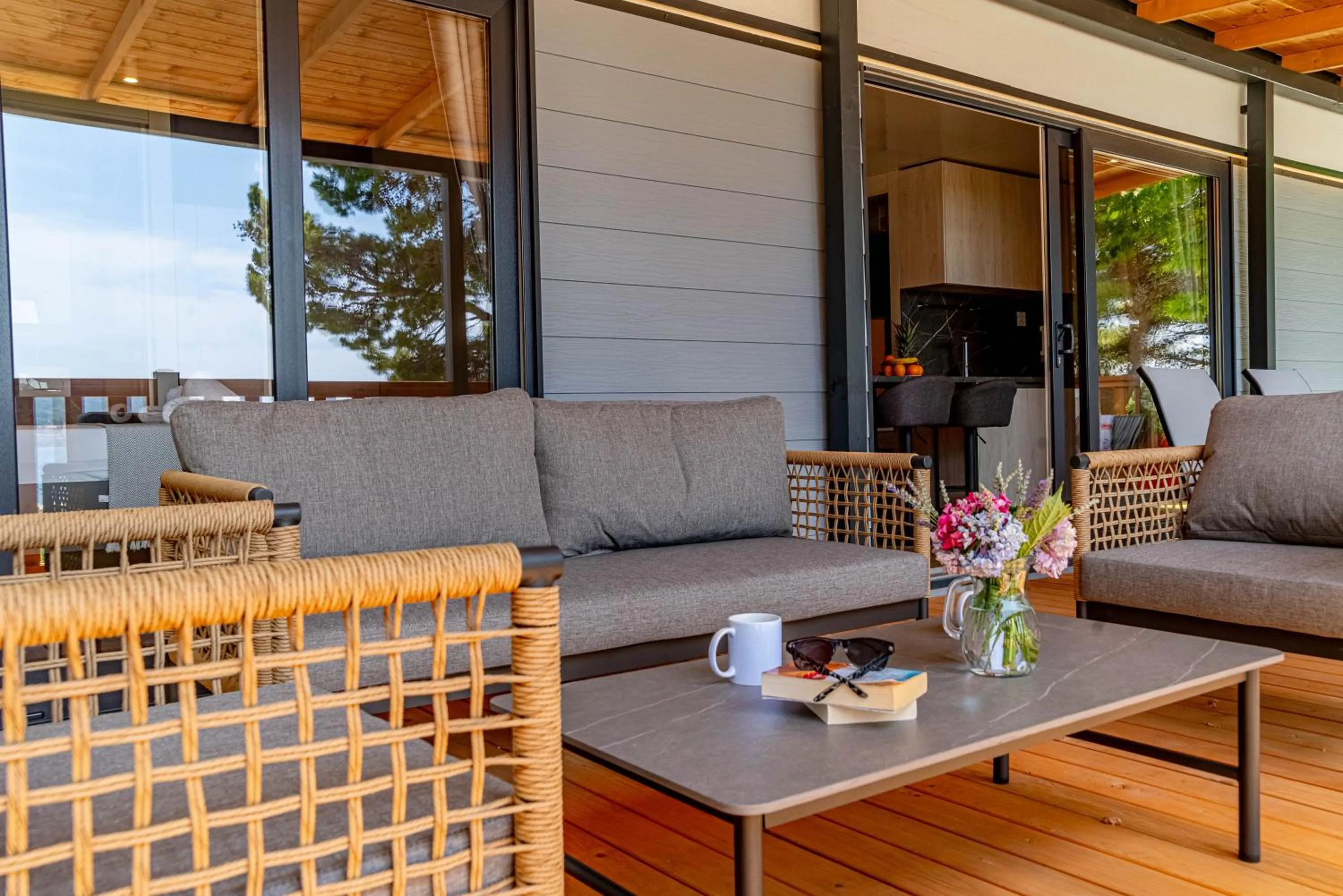 View (from property/room) in Mobile Homes Camp Perna - Adriatic Kampovi