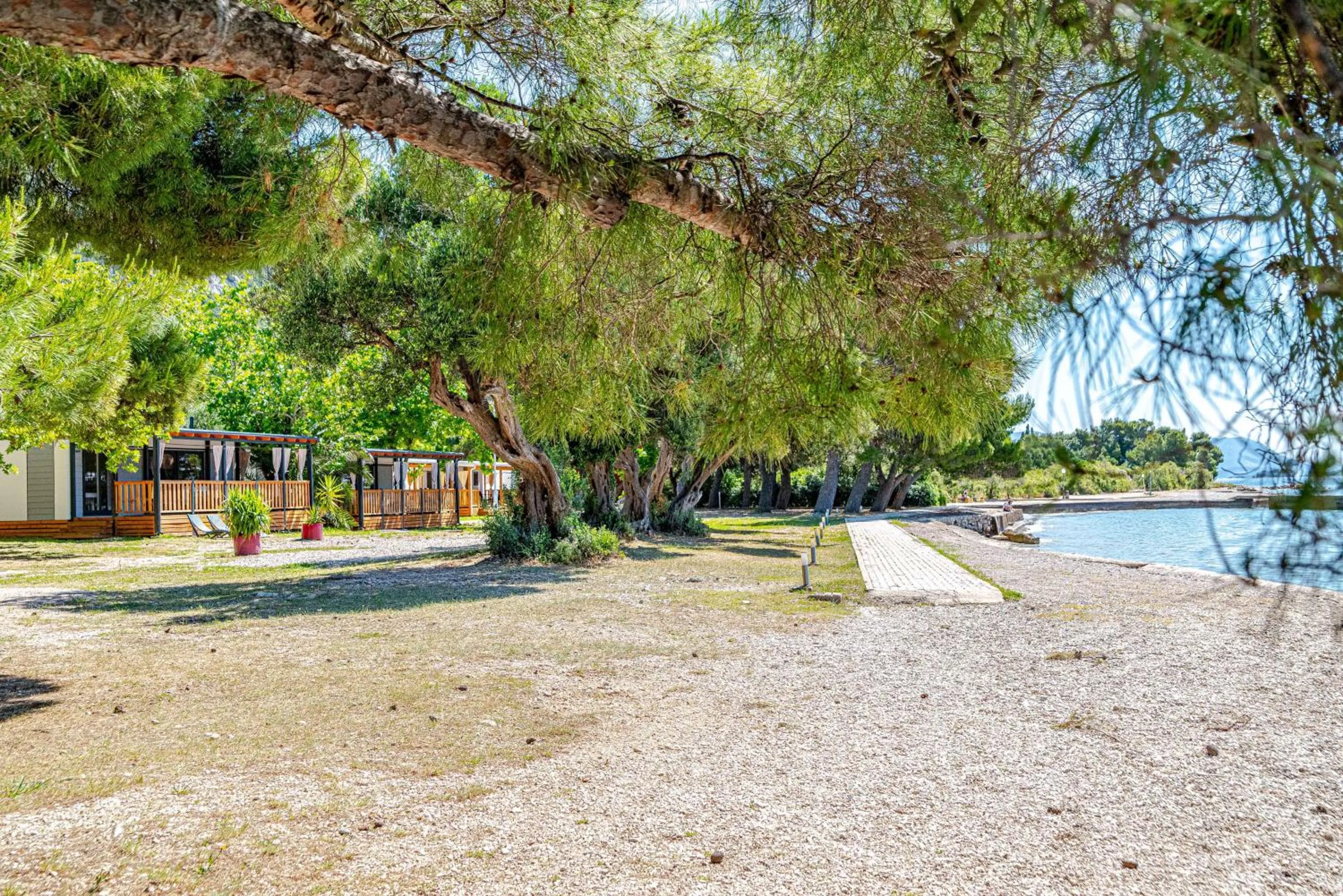 Sea view in Mobile Homes Camp Perna - Adriatic Kampovi