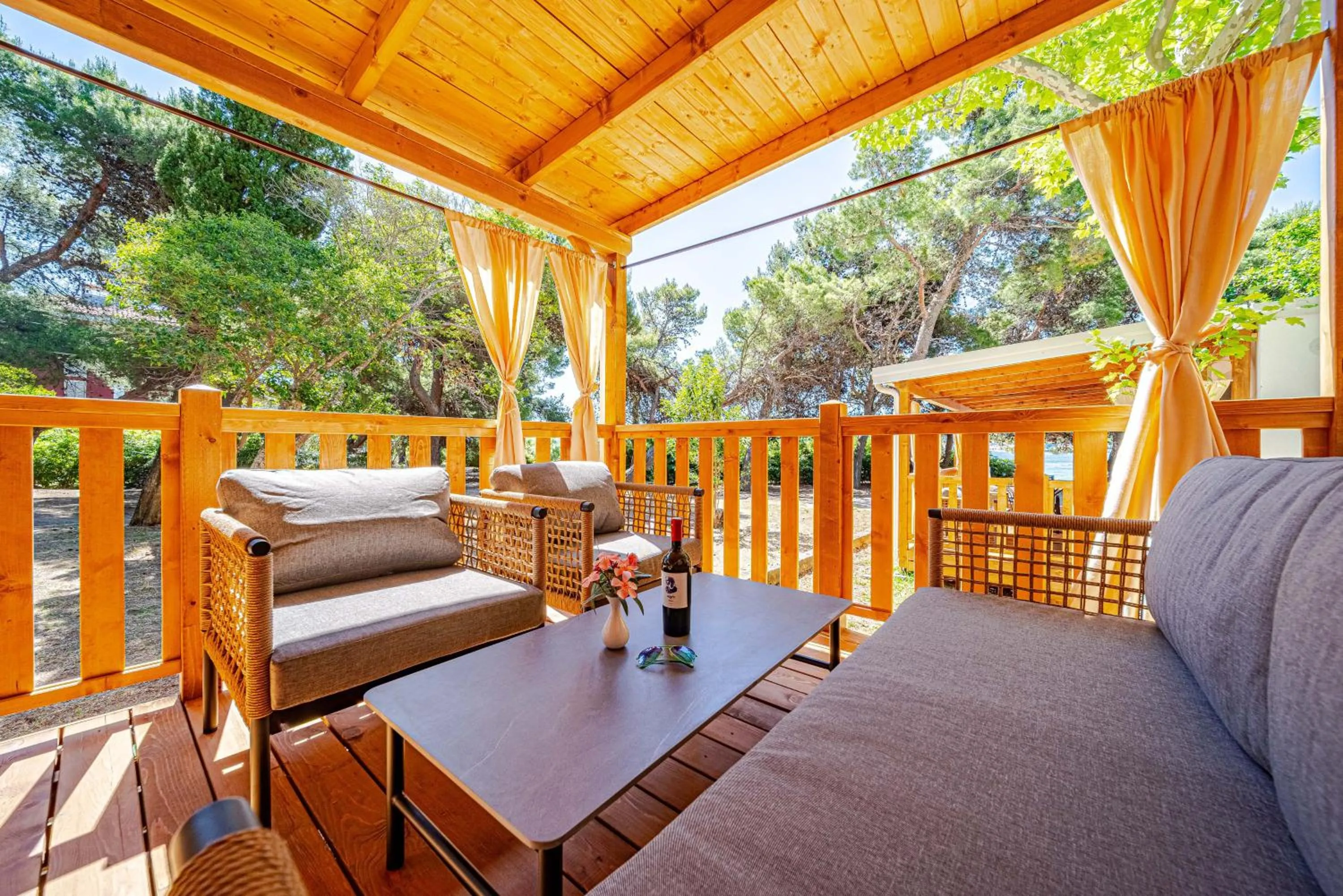 View (from property/room) in Mobile Homes Camp Perna - Adriatic Kampovi