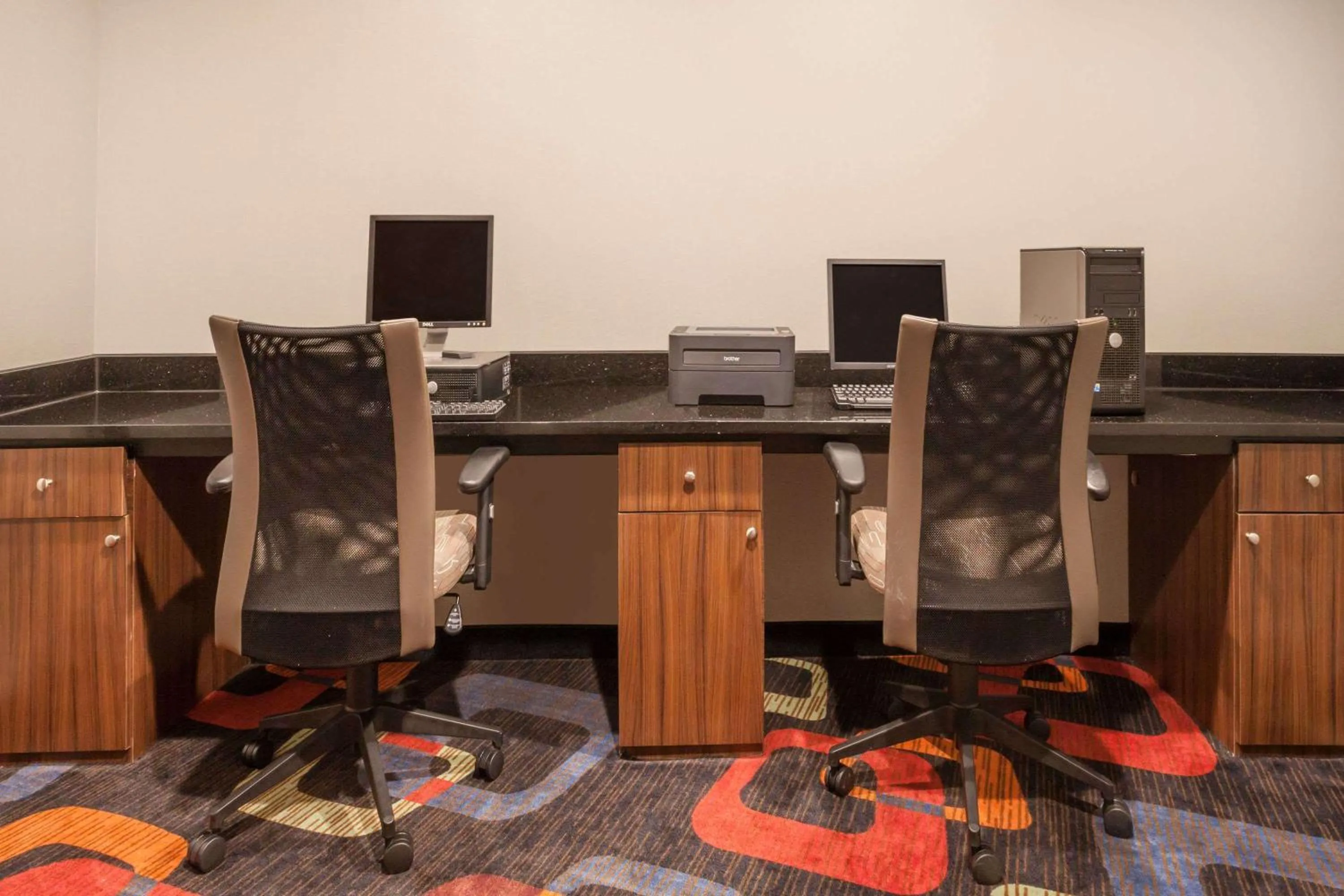 On site in Days Inn by Wyndham Woodbury Long Island