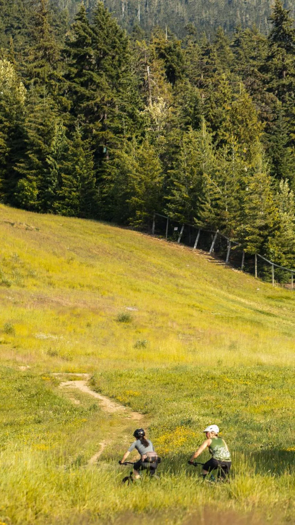 Cycling in Blackcomb Springs Suites by CLIQUE