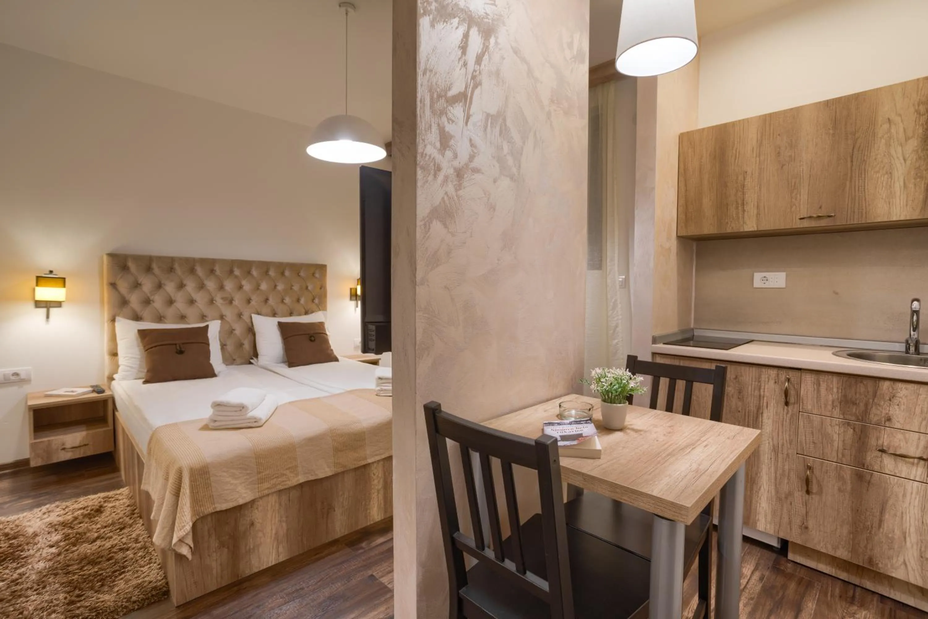 Photo of the whole room, Bed in All Seasons Residence