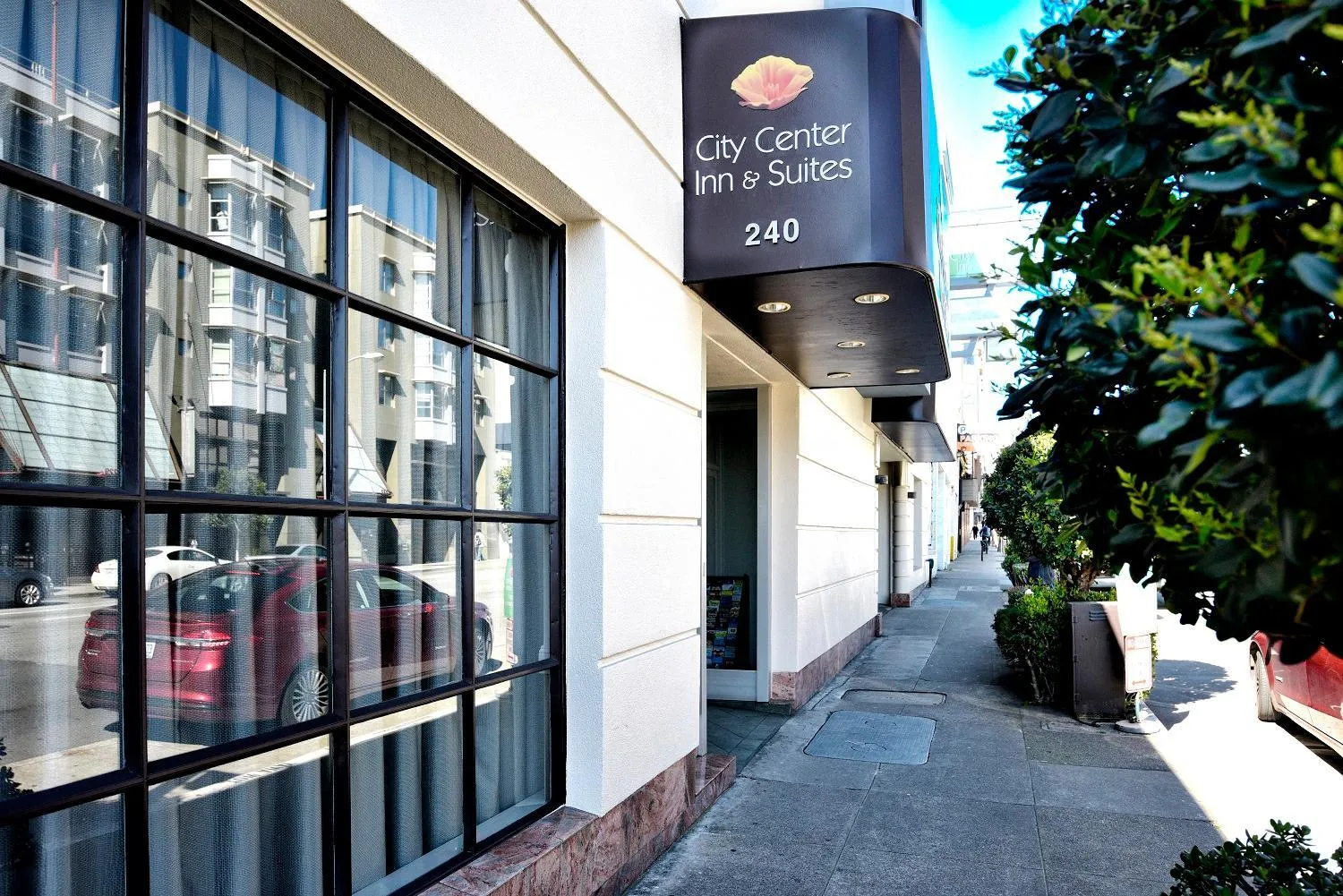 Property building in City Center Inn and Suites