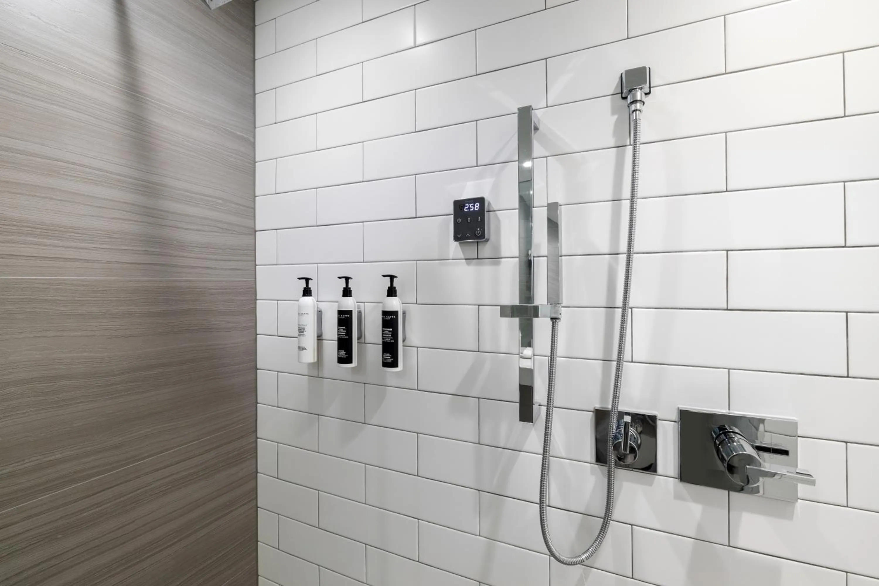 Steam room in Infinity Hotel San Francisco, Tapestry Collection by Hilton