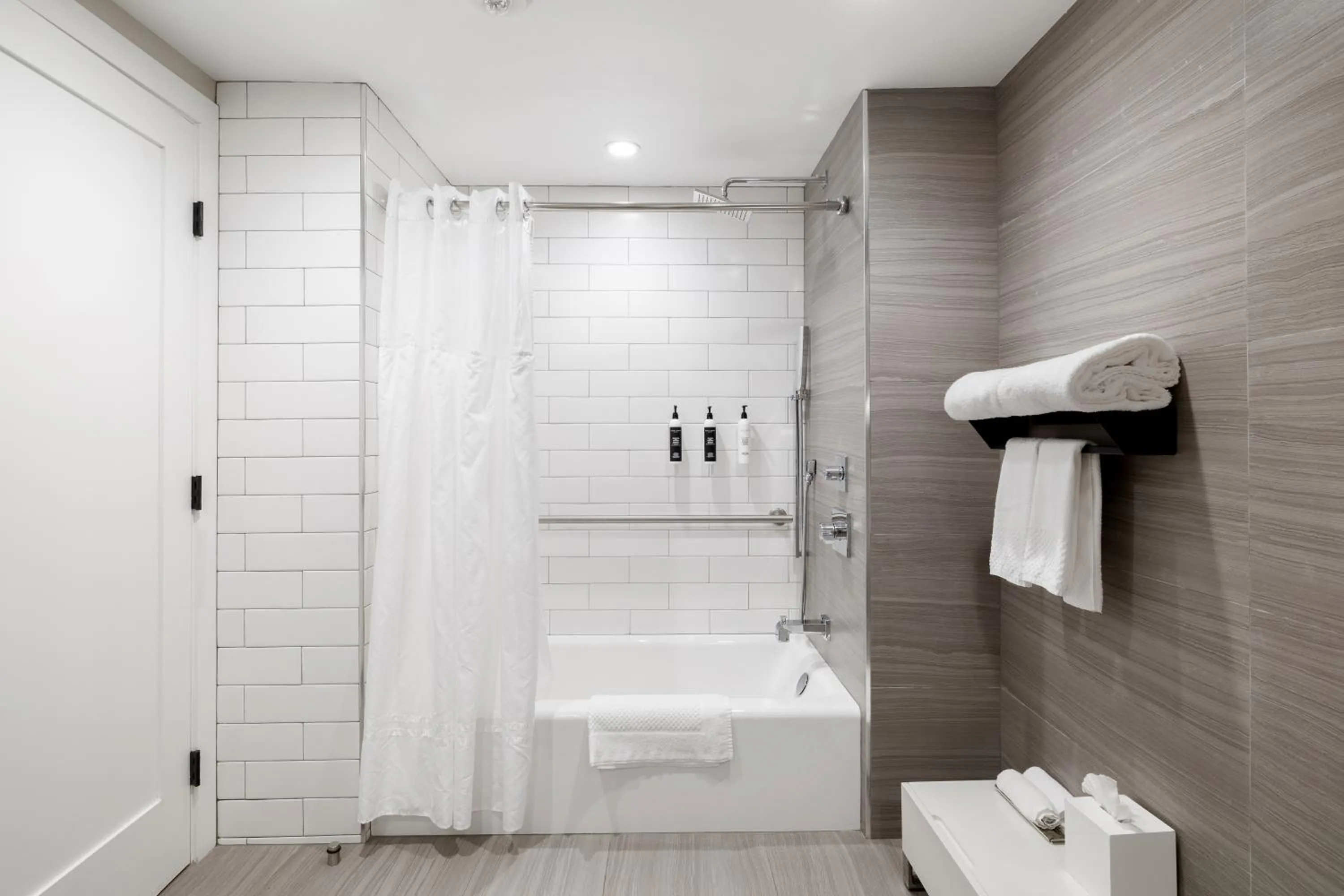 Bath in Infinity Hotel San Francisco, Tapestry Collection by Hilton