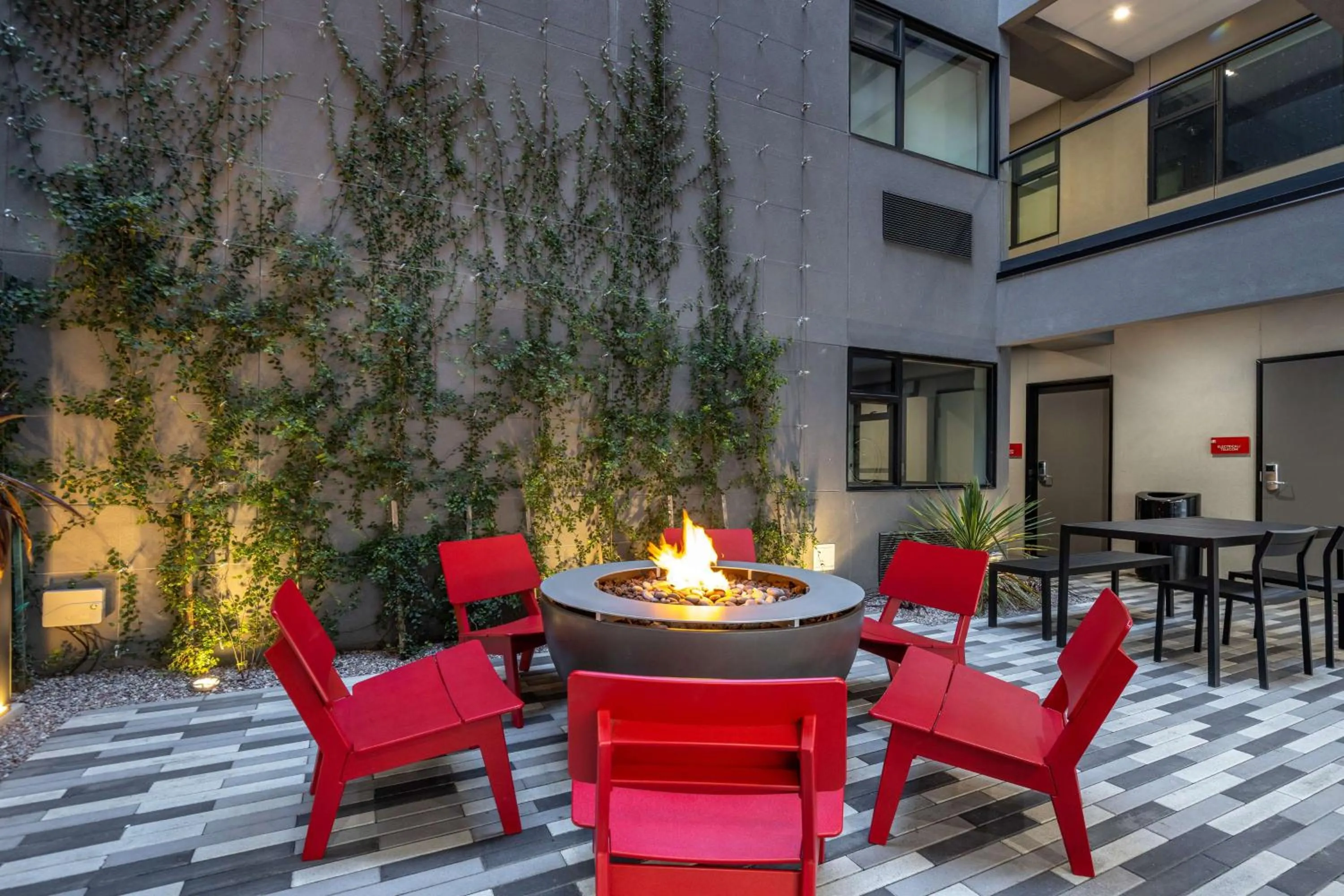 Patio in Infinity Hotel San Francisco, Tapestry Collection by Hilton