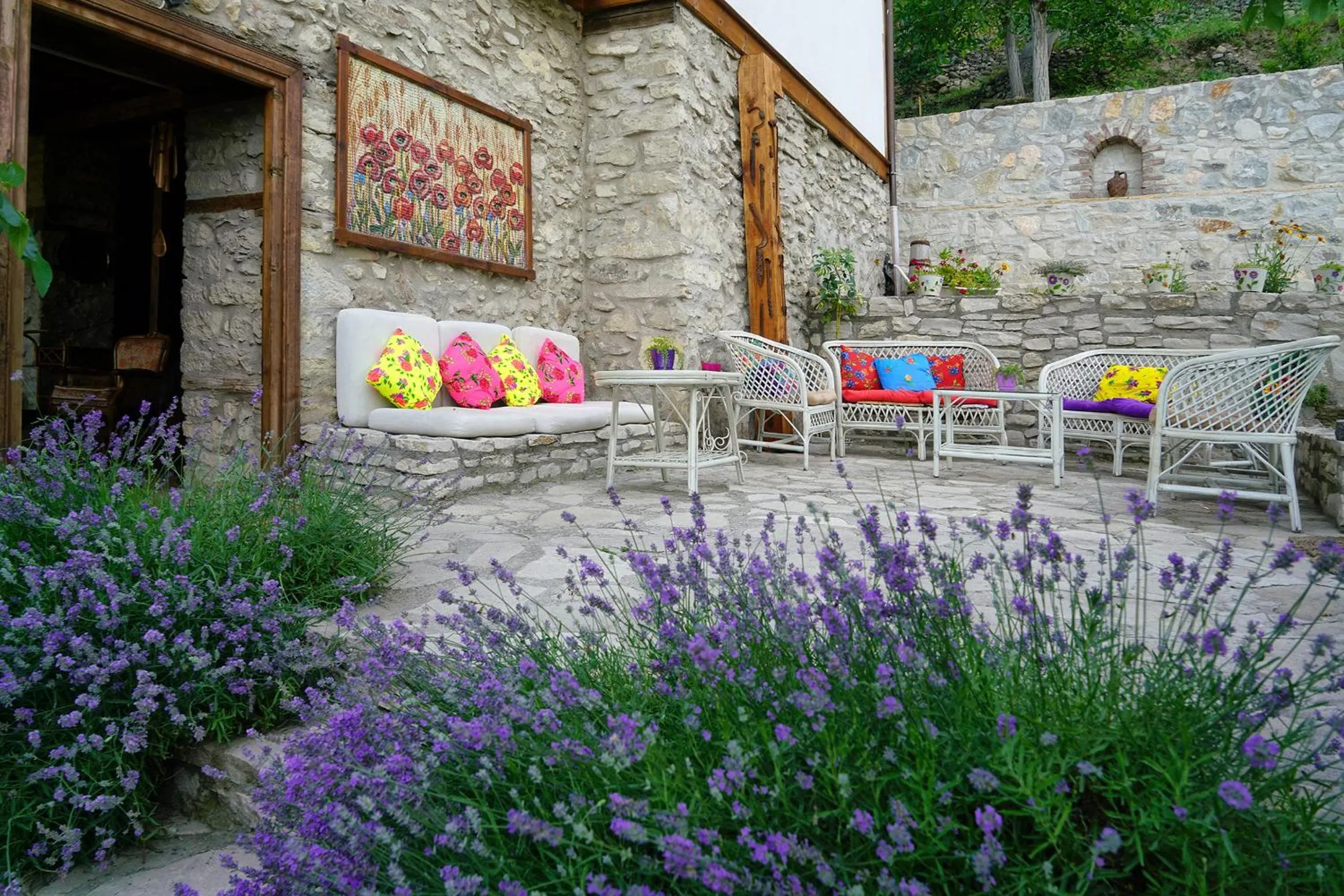 Patio in Dadibra Konak Hotel