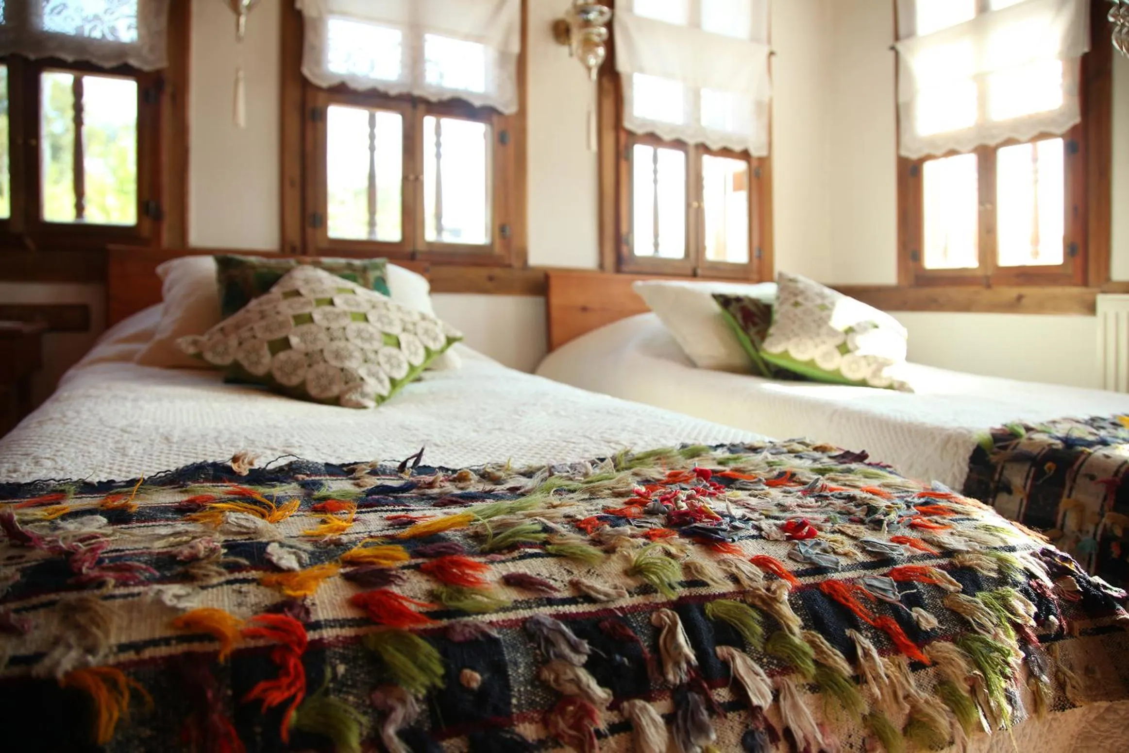 Bed in Dadibra Konak Hotel