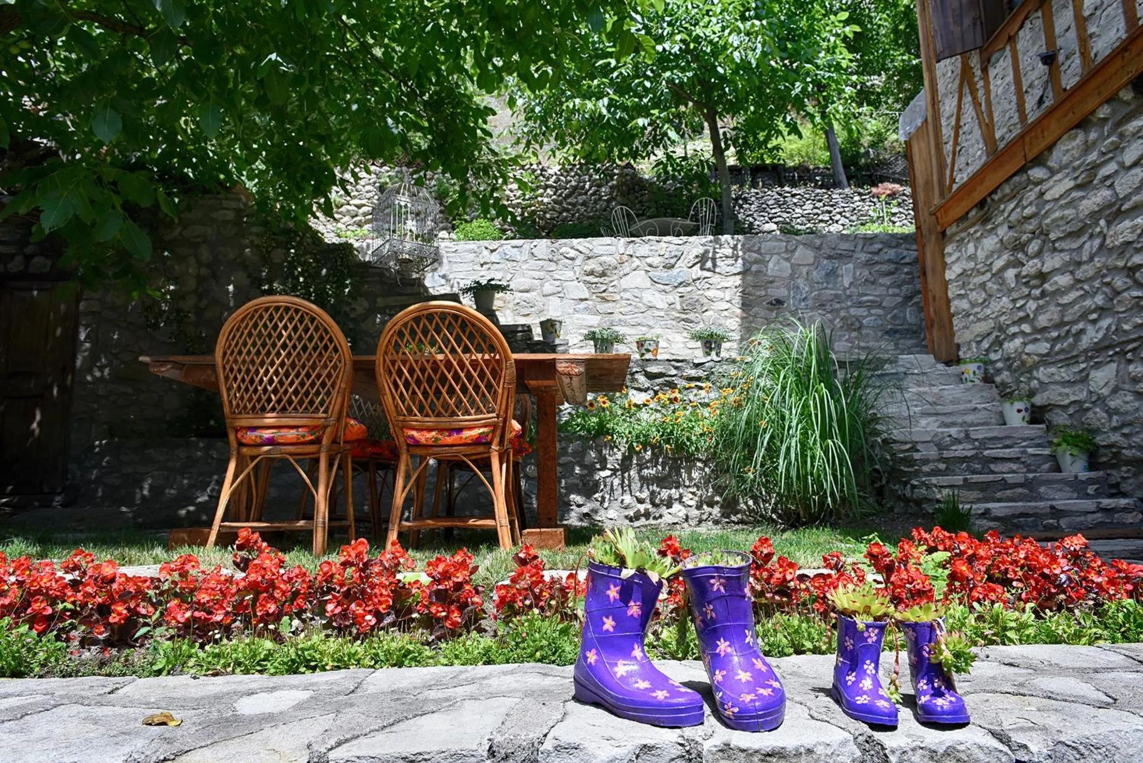 Patio in Dadibra Konak Hotel