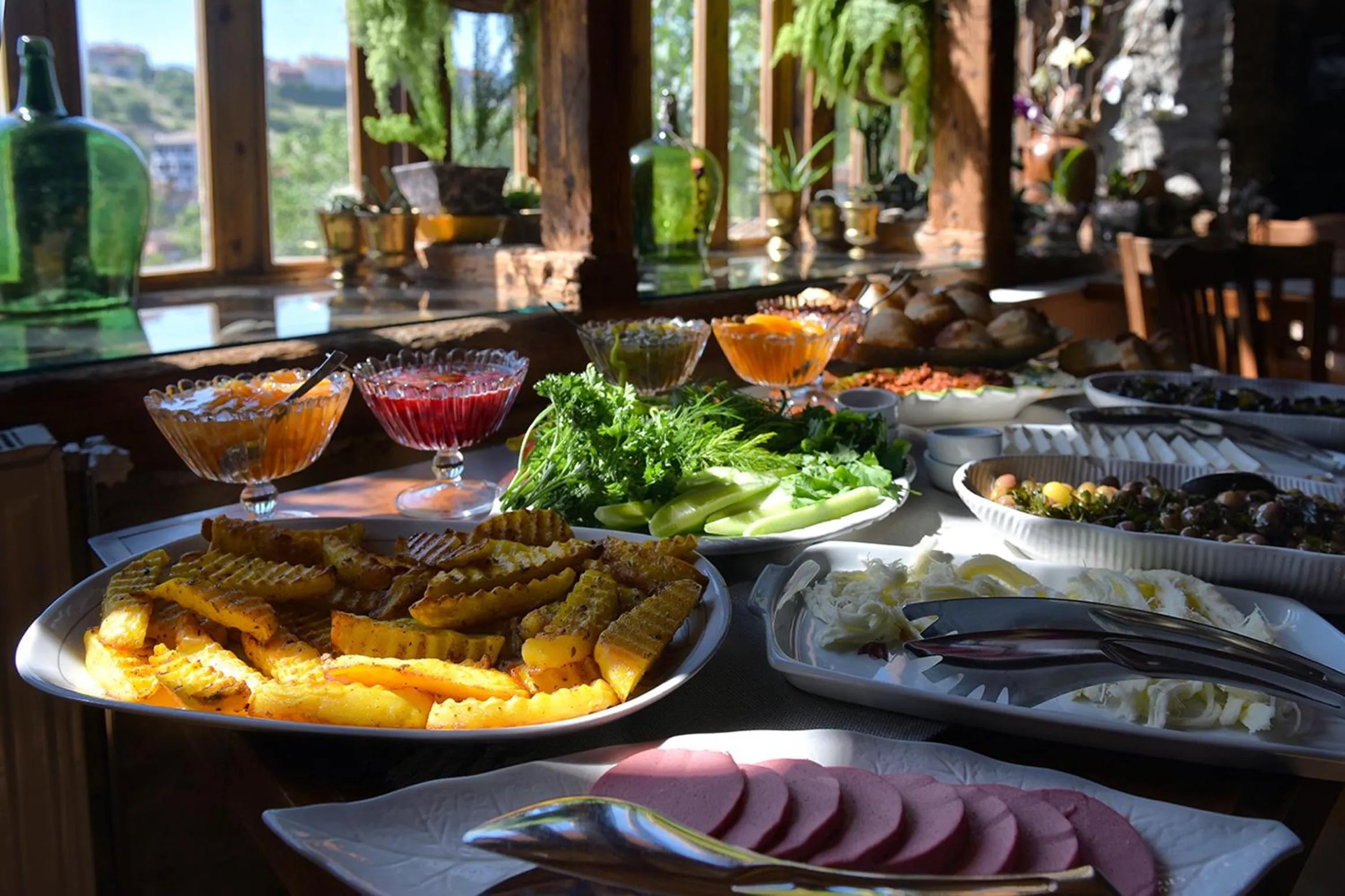 Breakfast in Dadibra Konak Hotel