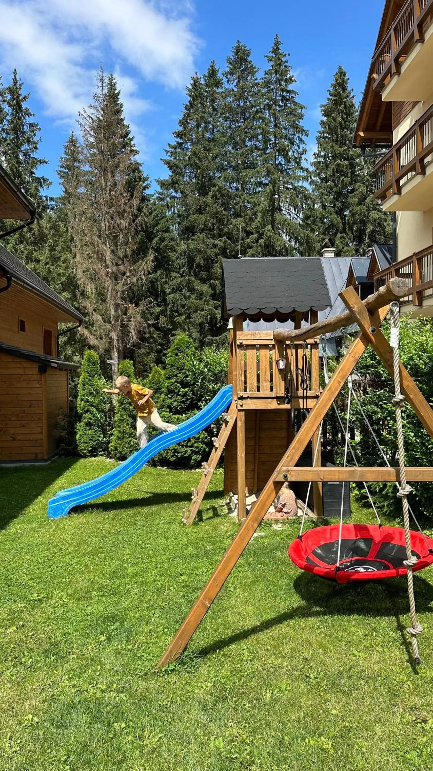 Children play ground in YASNA Apartments