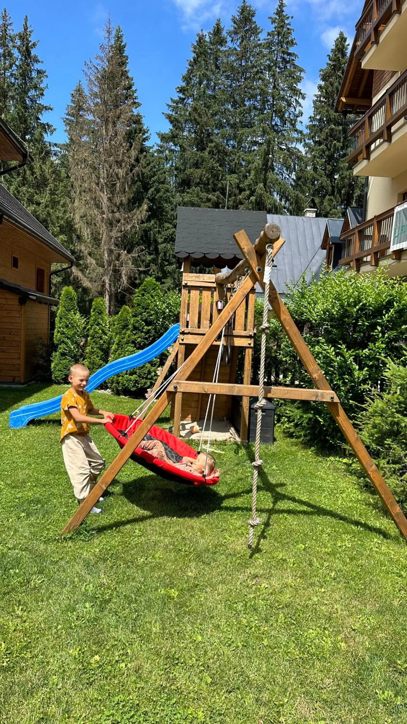 Children play ground in YASNA Apartments