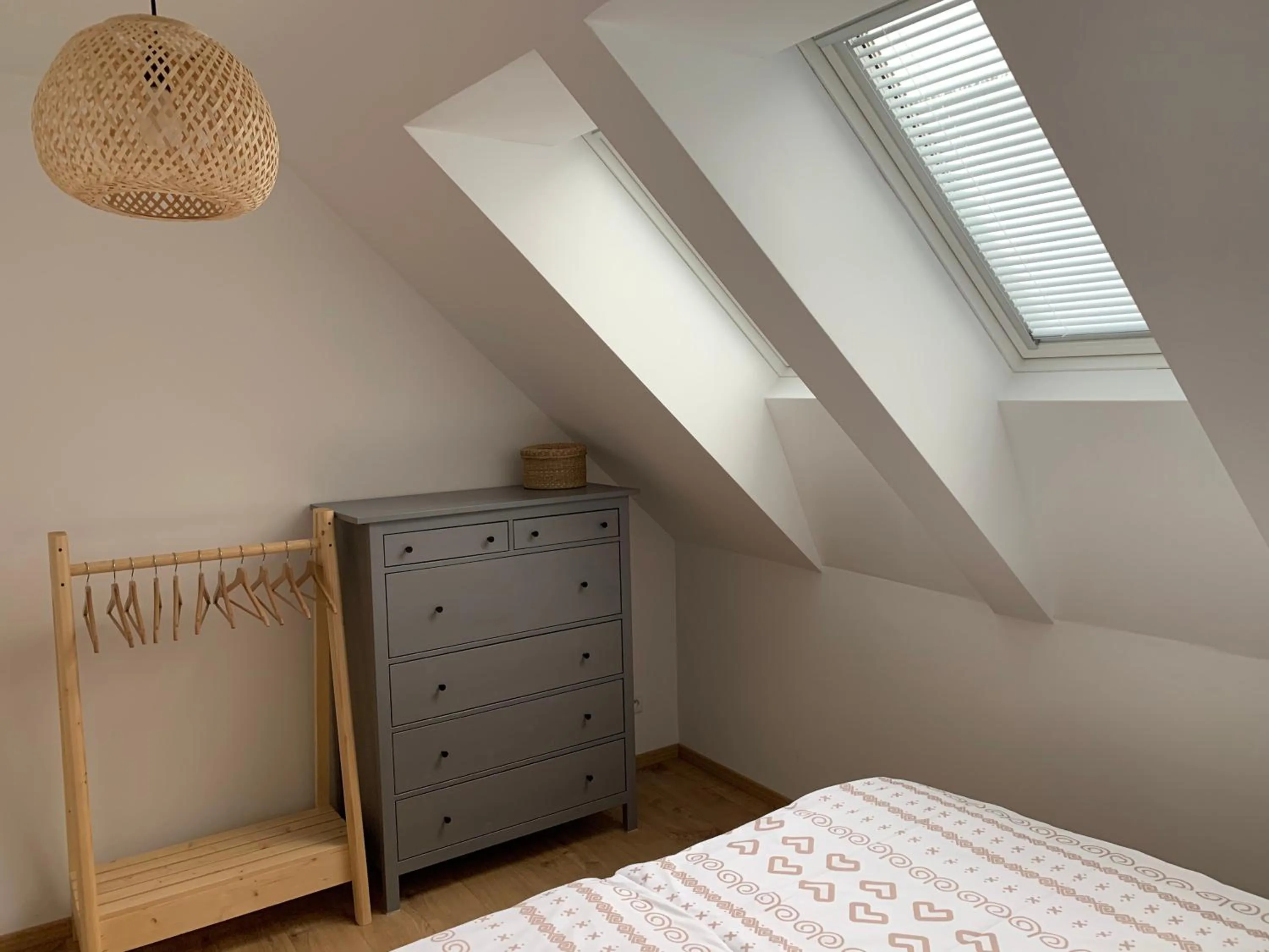 Bed in YASNA Apartments