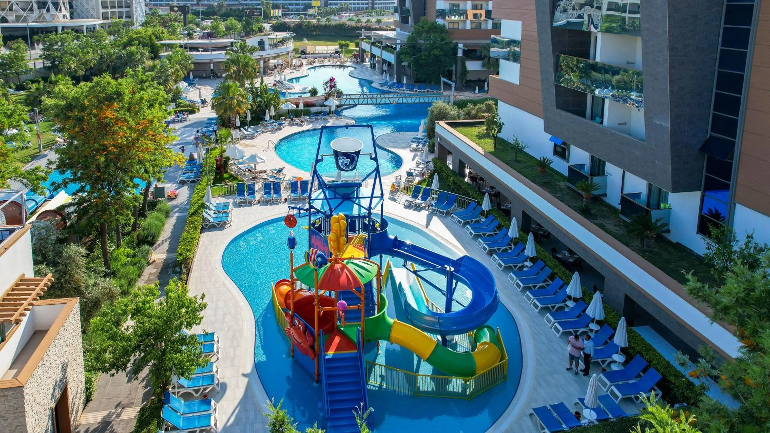 Swimming pool in Terrace Elite Resort Ultra All Inclusive