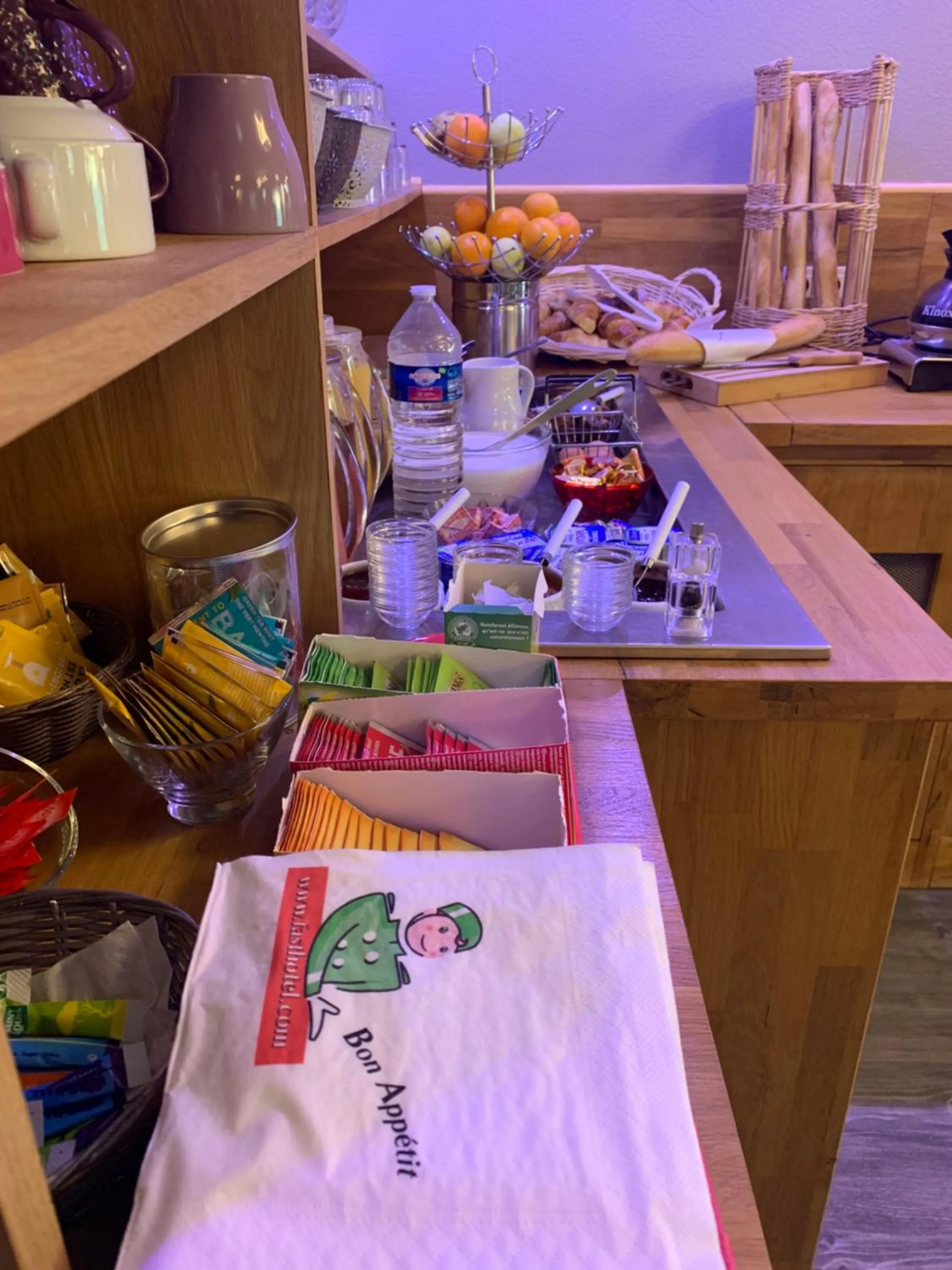 Buffet breakfast in Fasthotel Orleans Zénith