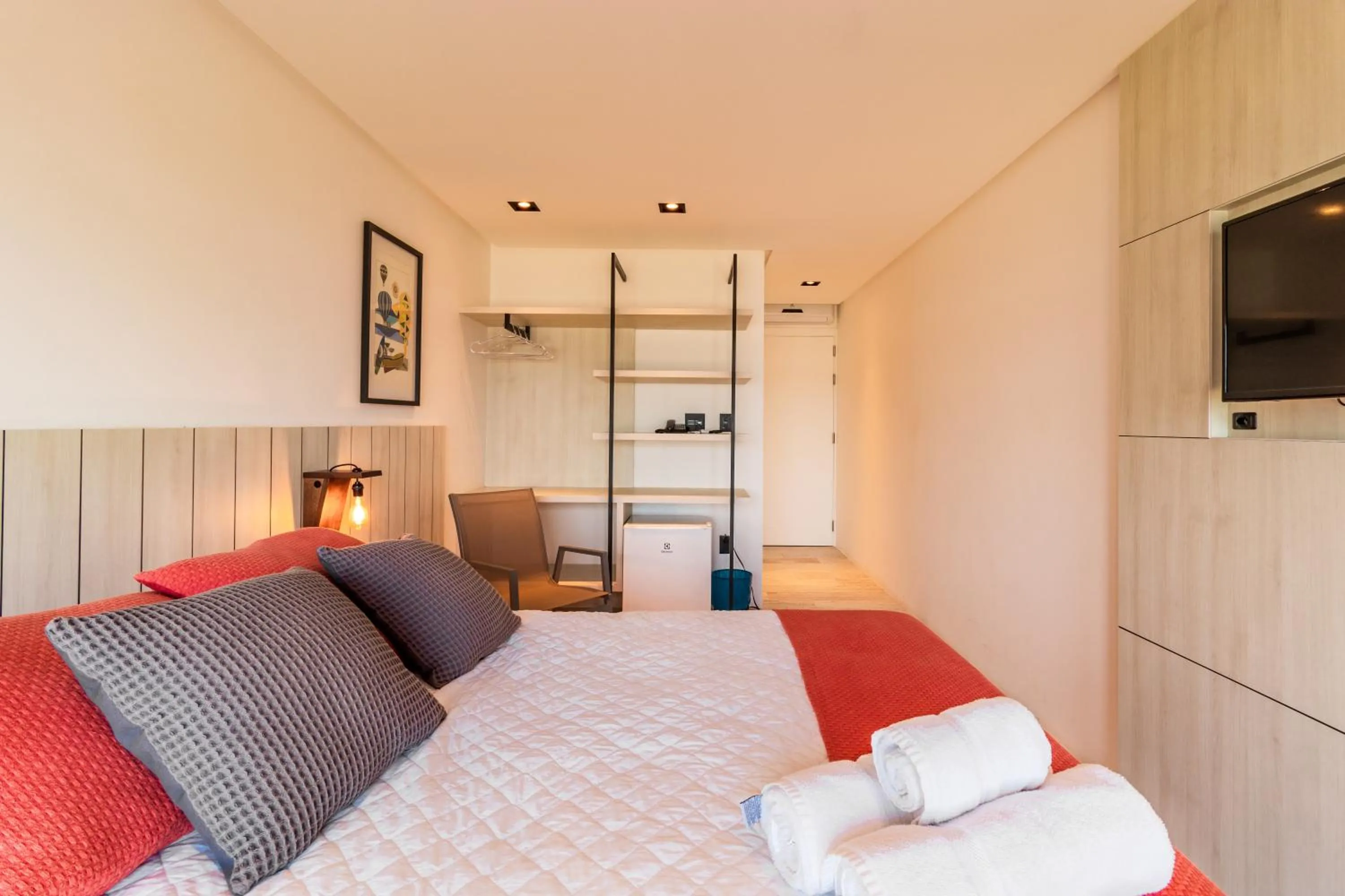 Bed in BALUARTE POUSADA