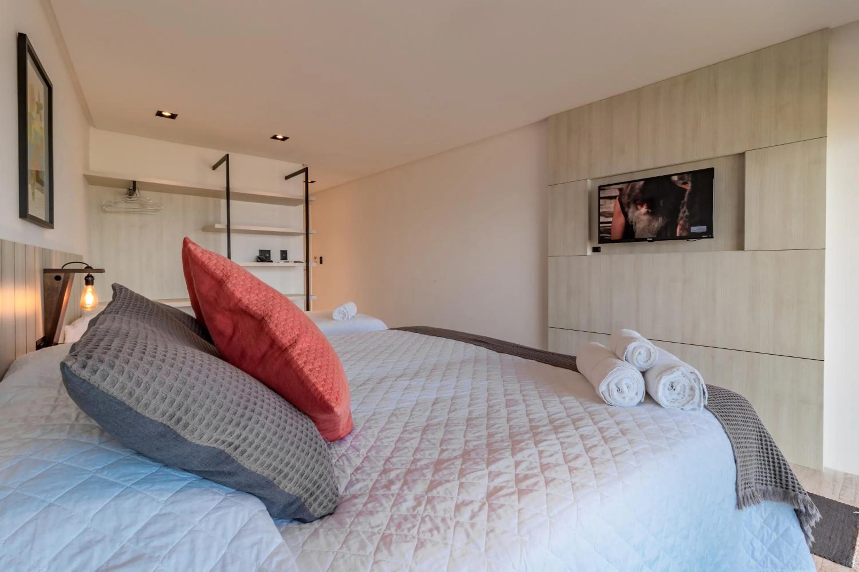 Bed in BALUARTE POUSADA