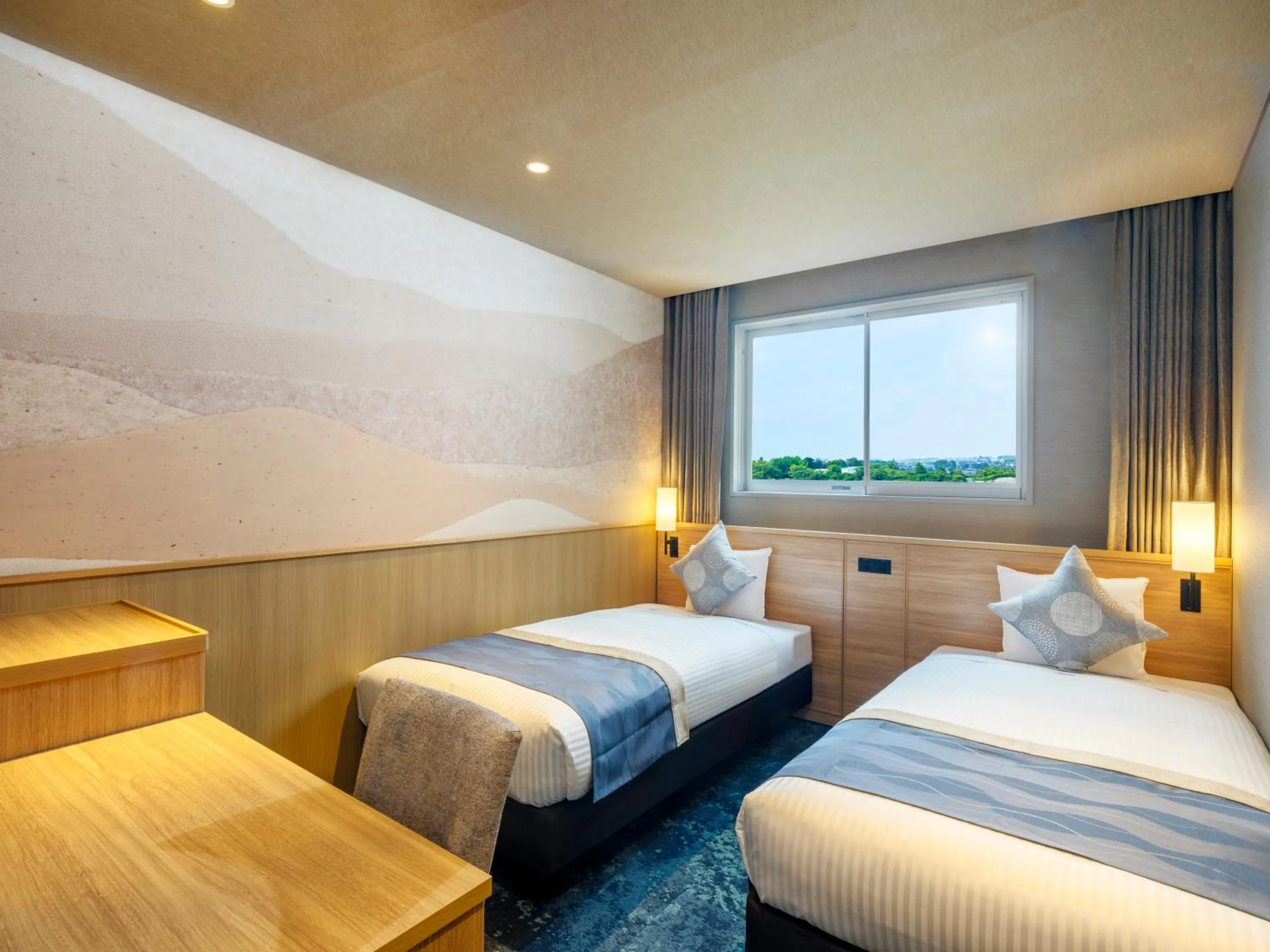 Photo of the whole room, Bed in KAMENOI HOTEL Oarai