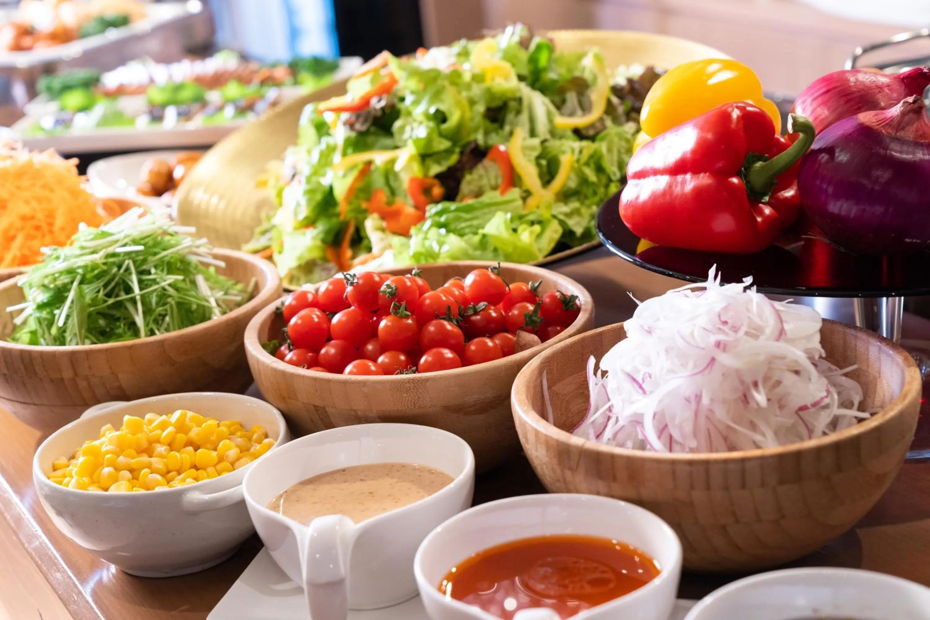 Buffet breakfast in KAMENOI HOTEL Oarai