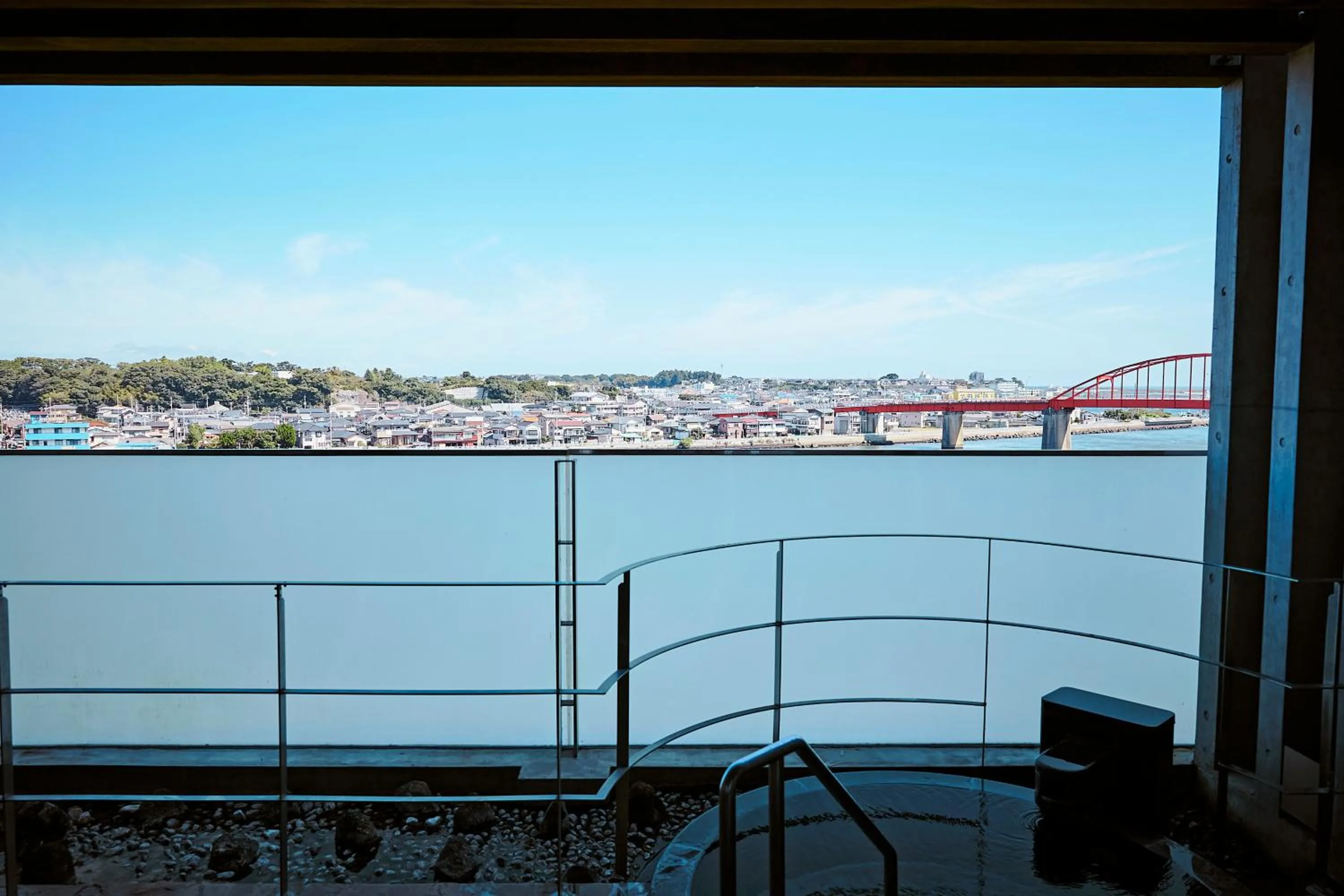 River view in KAMENOI HOTEL Oarai