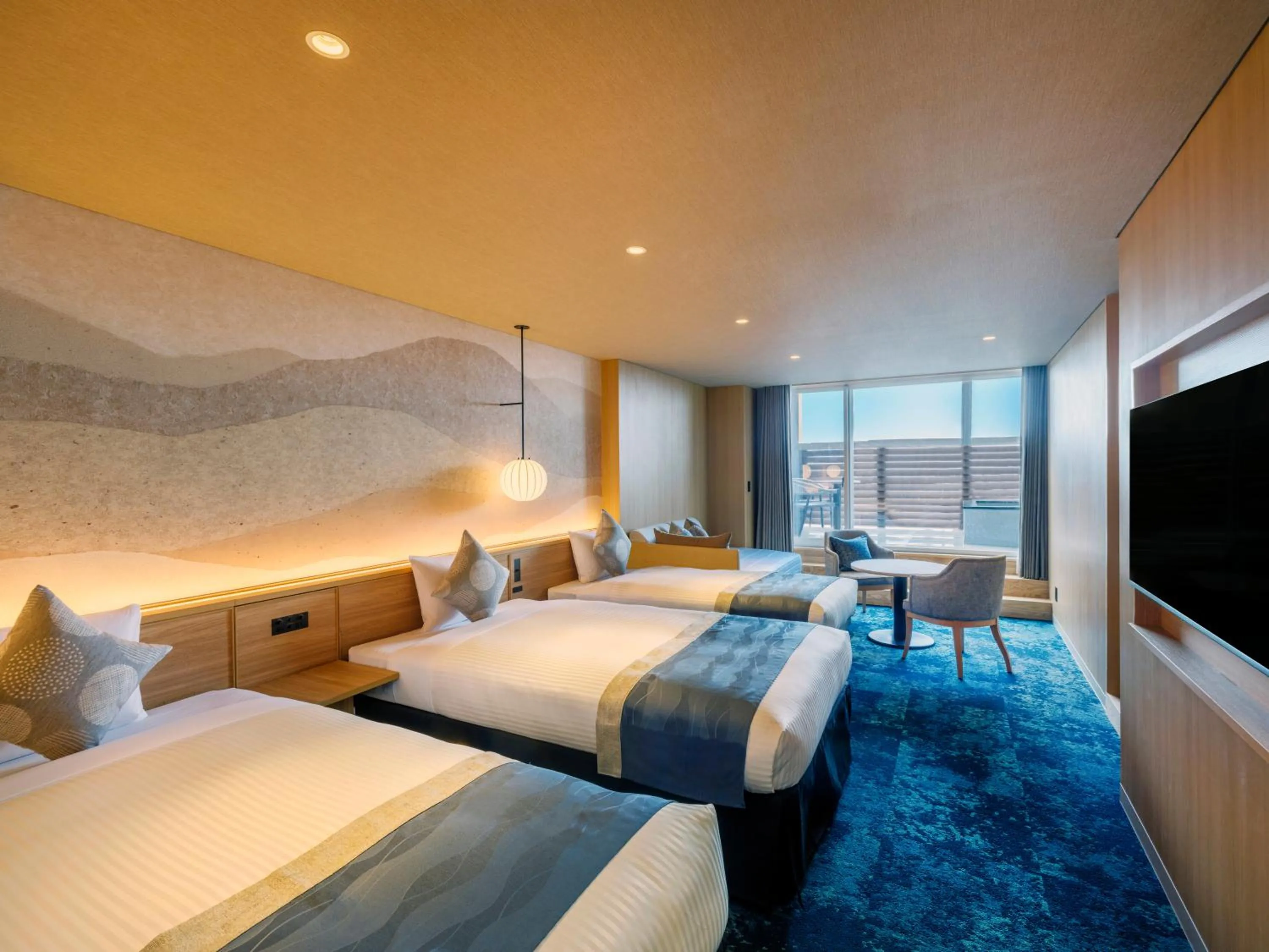 Photo of the whole room, Bed in KAMENOI HOTEL Oarai