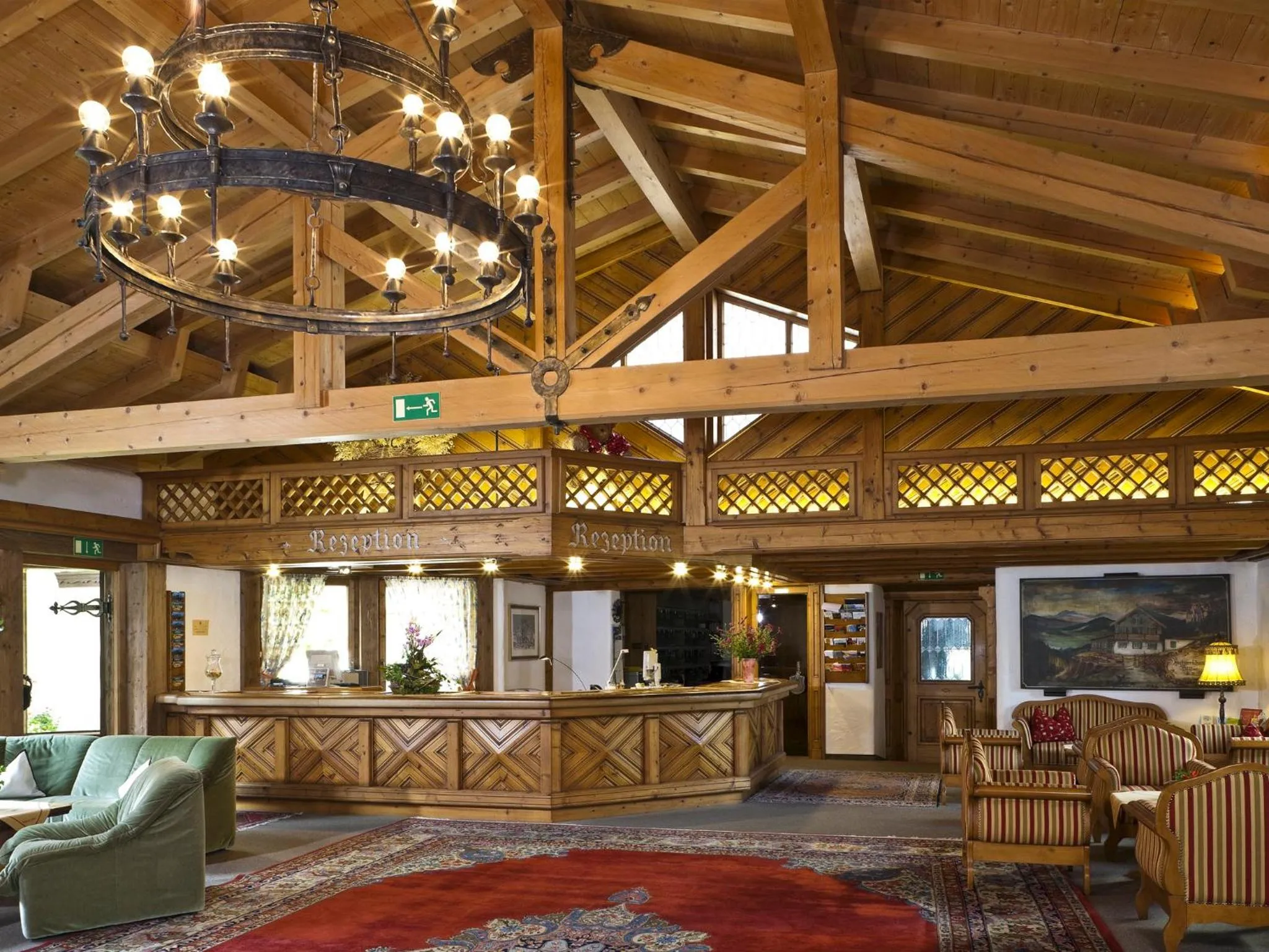 Lobby or reception in Steinbach-Hotel