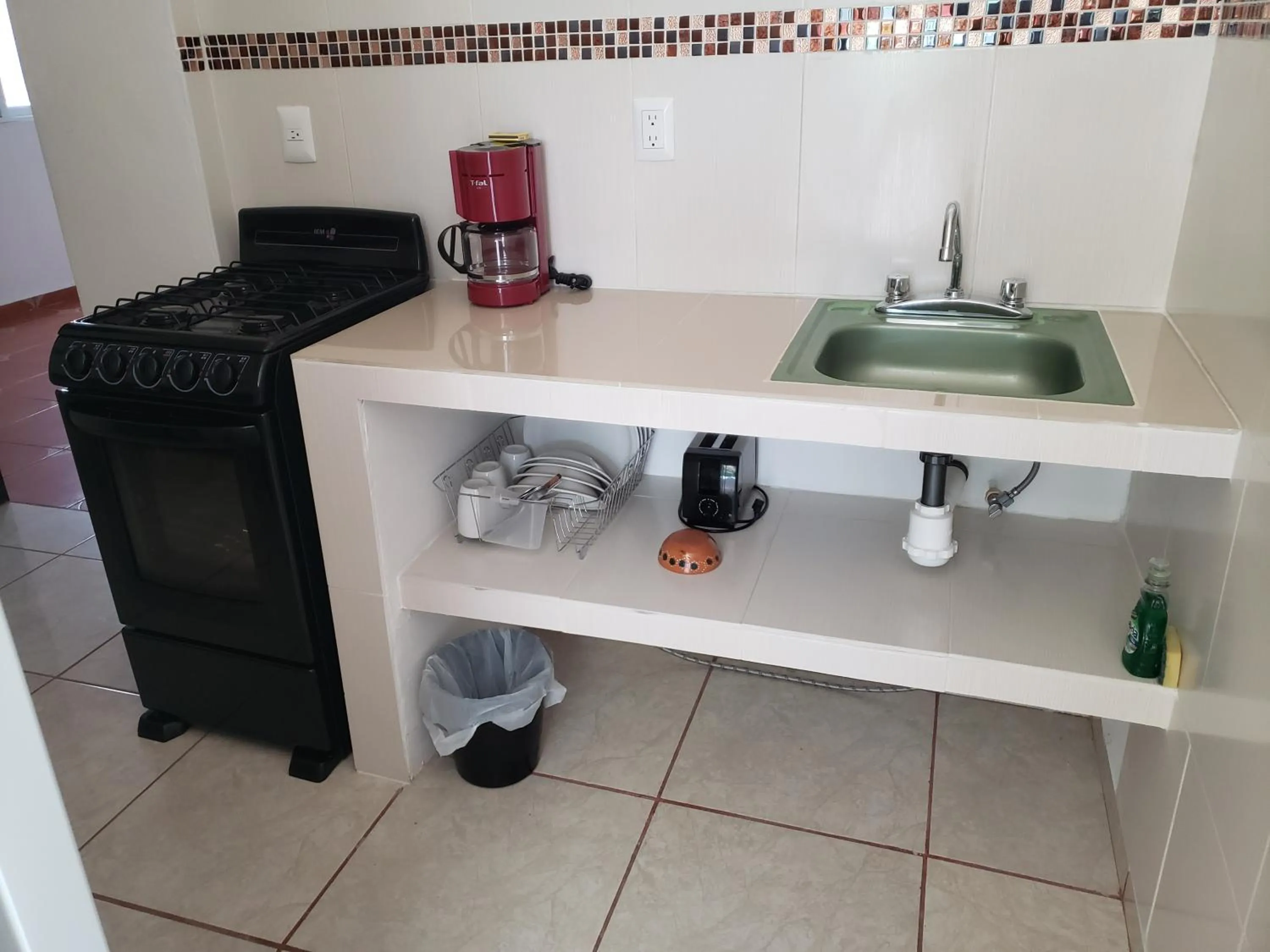 Kitchen or kitchenette in A una calle del ado 5ta avenida