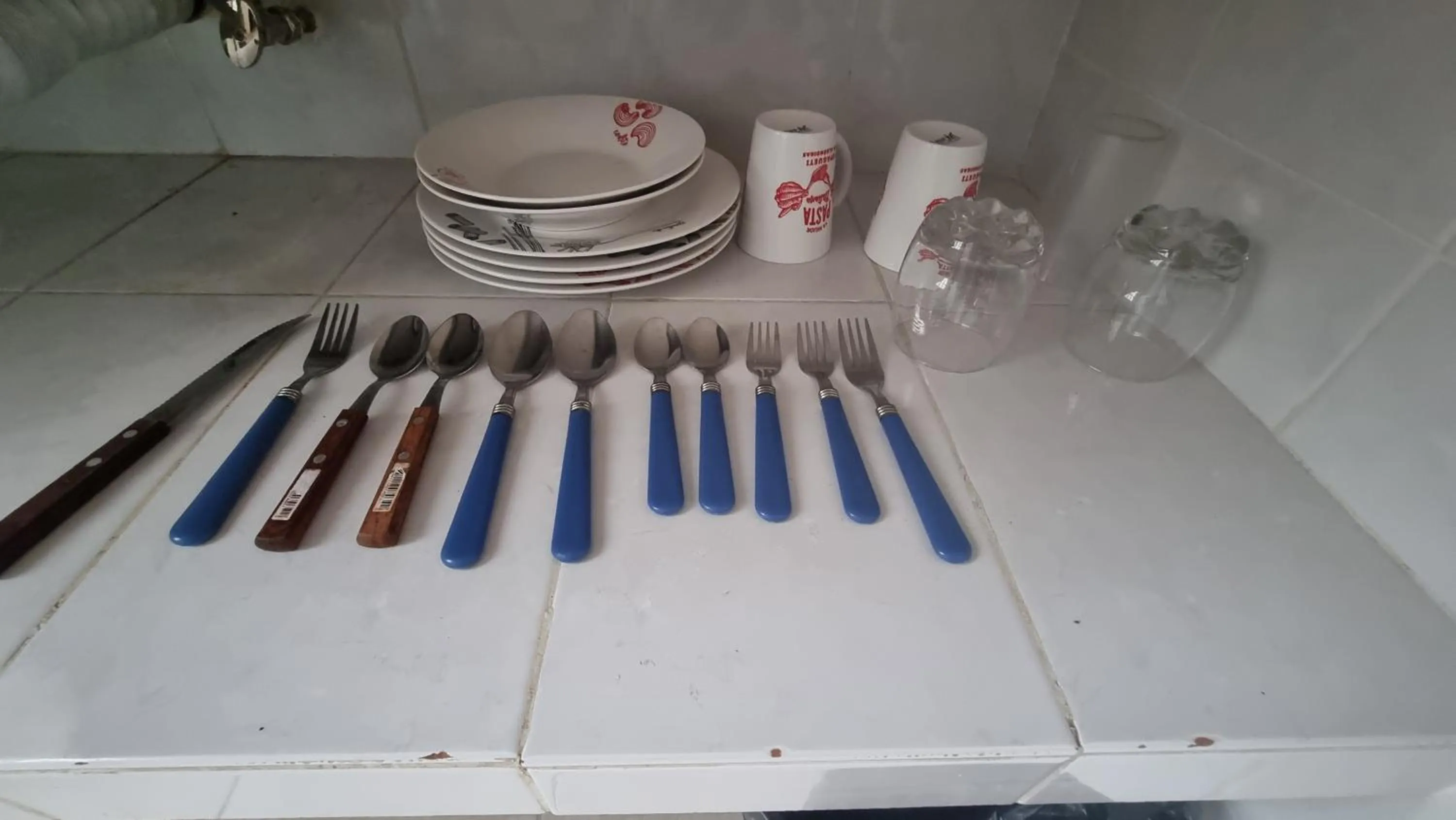 Coffee/tea facilities in A una calle del ado 5ta avenida